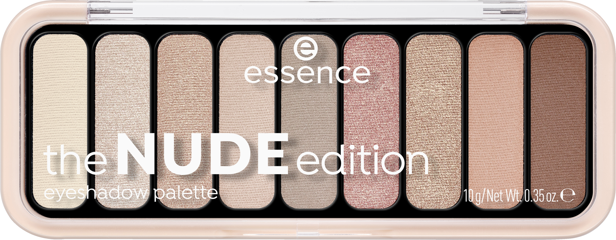 essence the NUDE edition eyeshadow palette 10