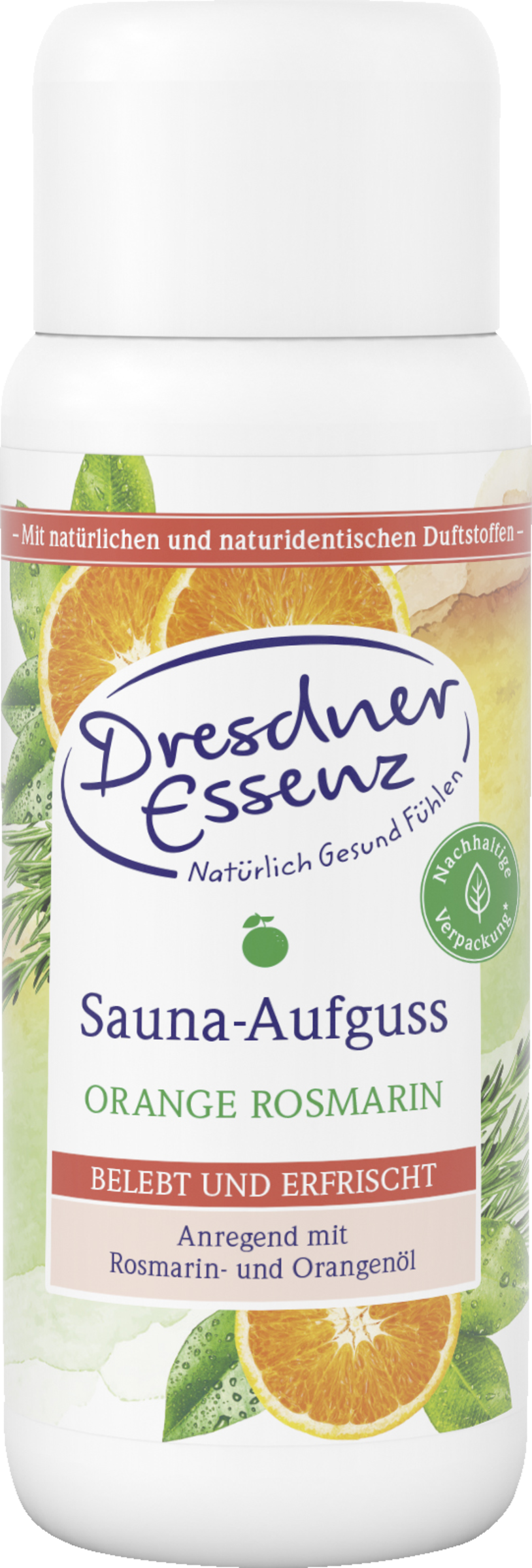 Dresdner Essenz Sauna-Aufguss Orange Rosmarin