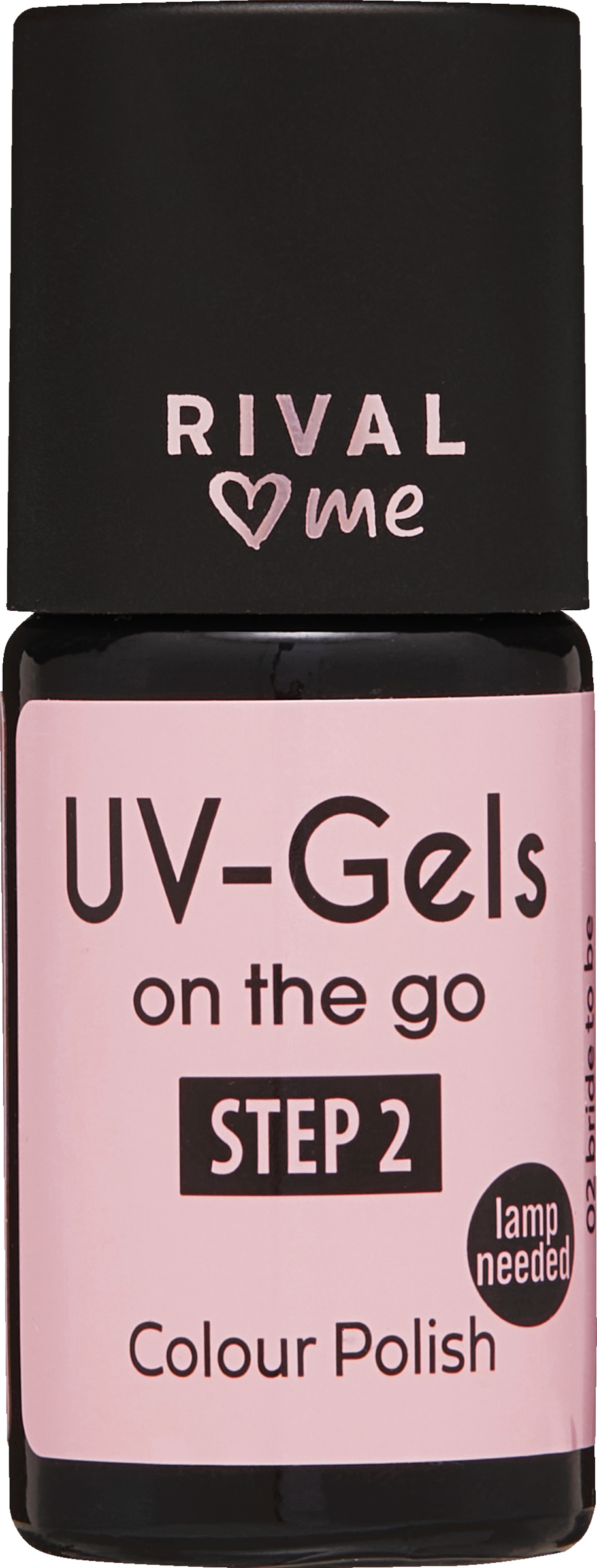 RIVAL loves me UV-Gels on the go 02 bride to be