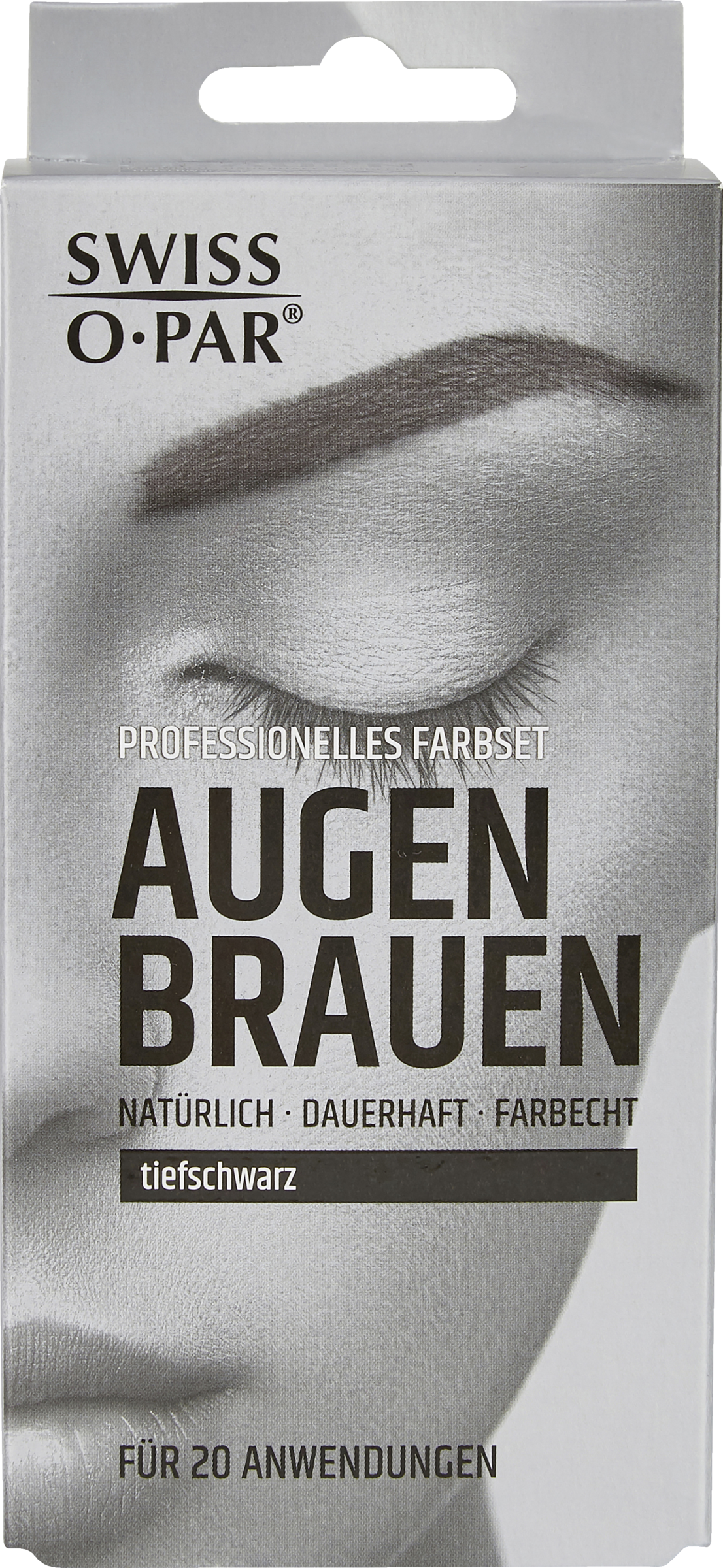 Swiss-o-Par Augenbrauenfarbe tiefschwarz