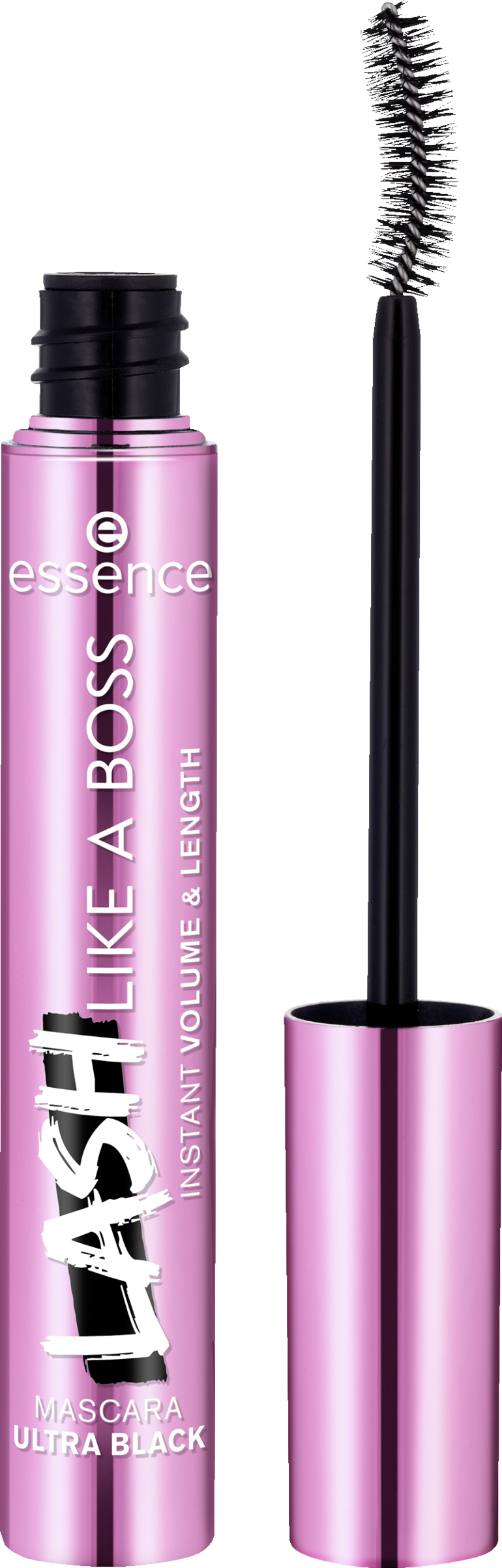essence LASH LIKE A BOSS INSTANT VOLUME & LENGTH MASCARA ULTRA BLACK