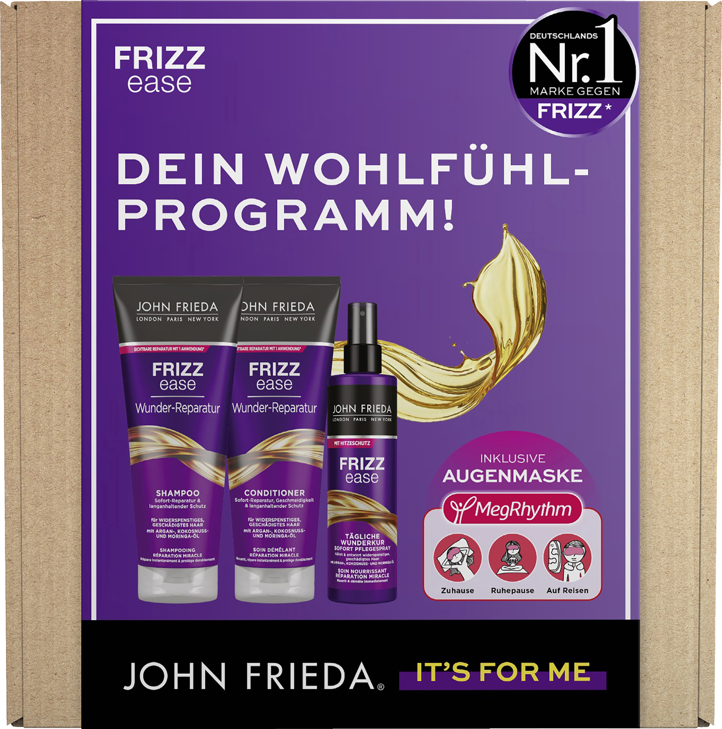 JOHN FRIEDA FRIZZ ease Wunder Reparatur Box