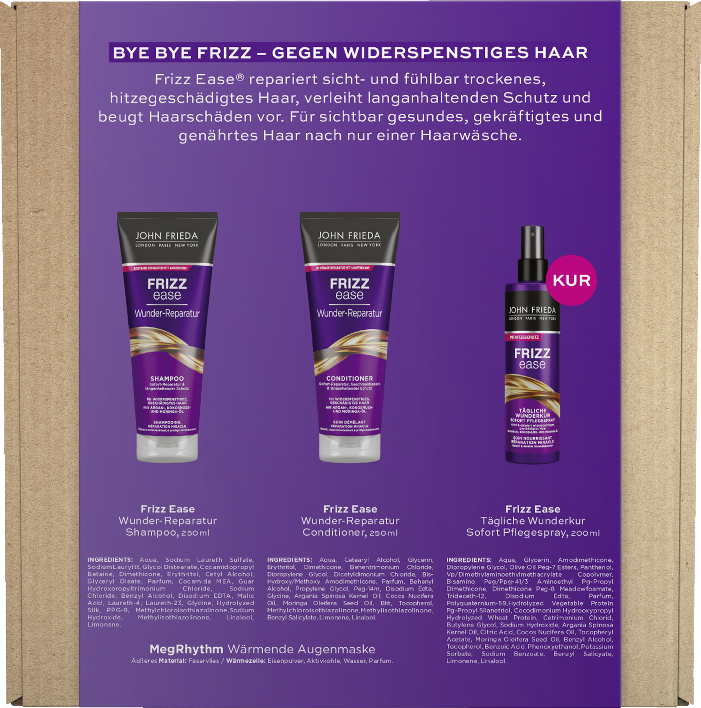 JOHN FRIEDA FRIZZ ease Wunder Reparatur Box online kaufen rossmann.de