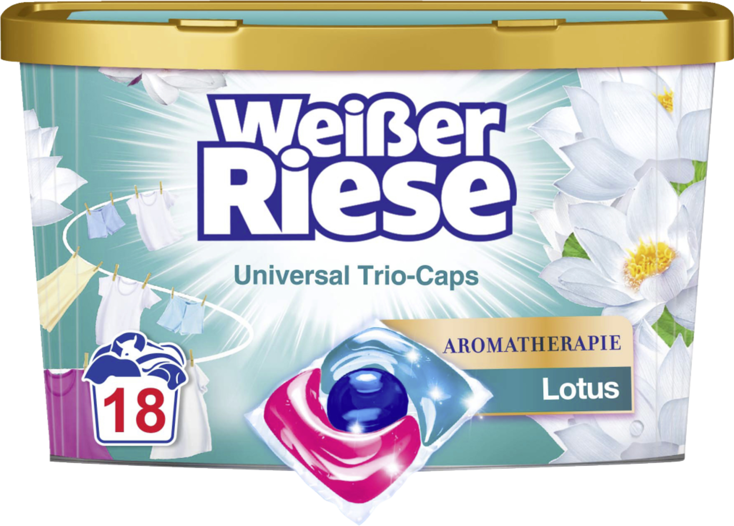 Universal Trio-Caps Aromatherapie Lotus & Mandelöl 18 WL