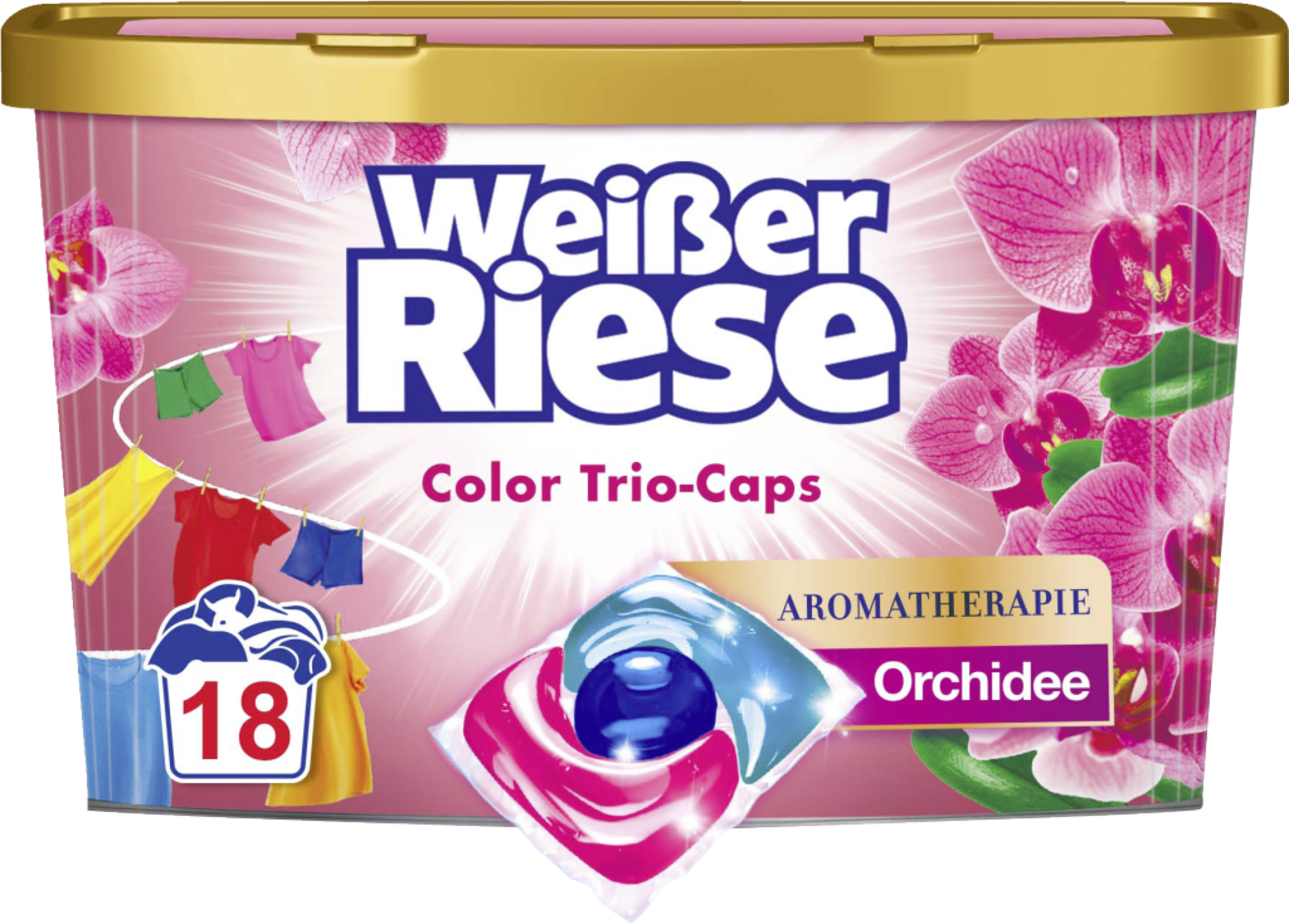 Color Trio-Caps Aromatherapie Orchidee & Macadamiaöl 18 WL