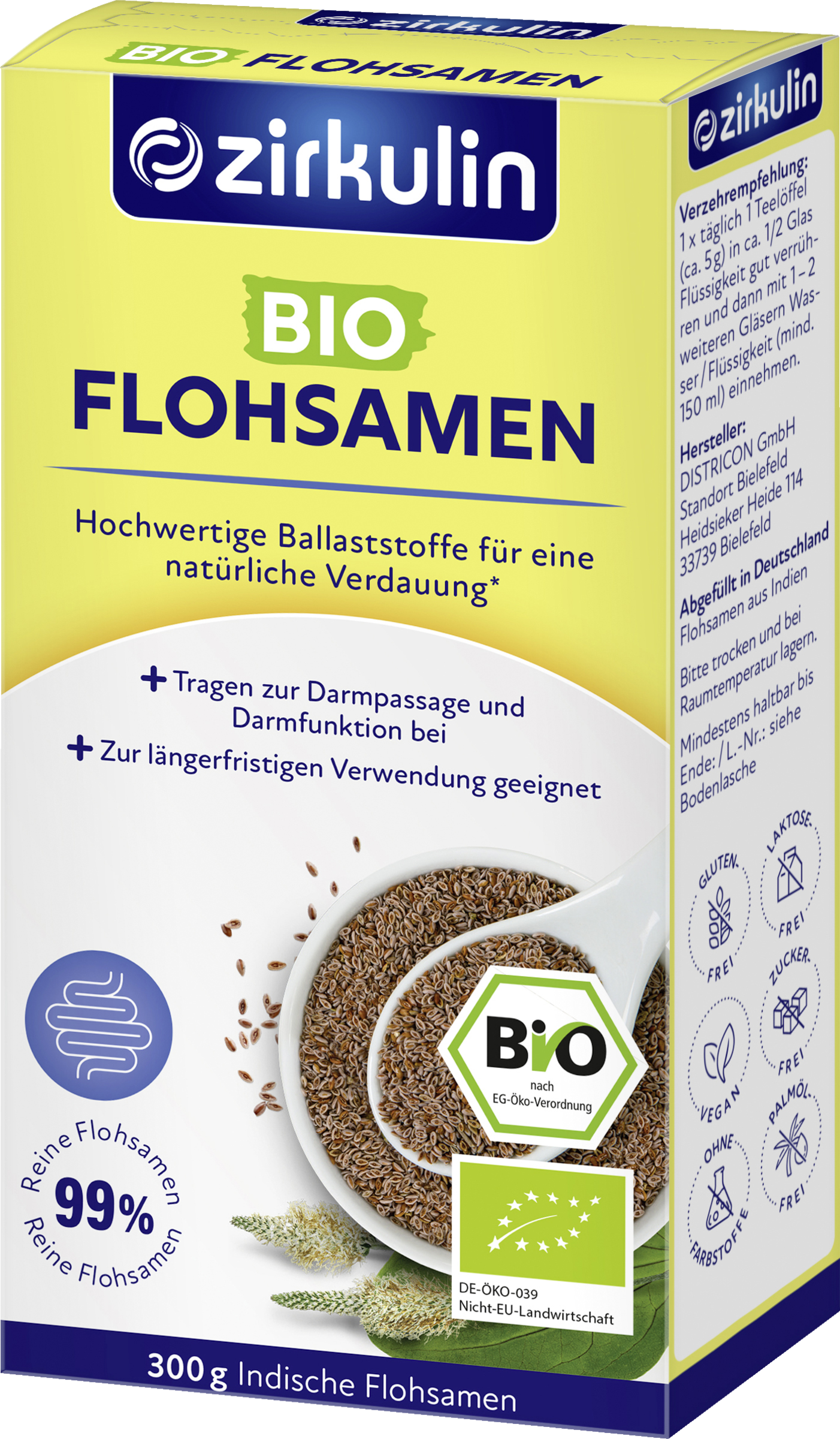 Zirkulin Bio Flohsamen online kaufen rossmann.de