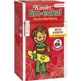 Wildkirsche-Hustenbonbons mit Süßungsmitteln und 5 Vitaminen