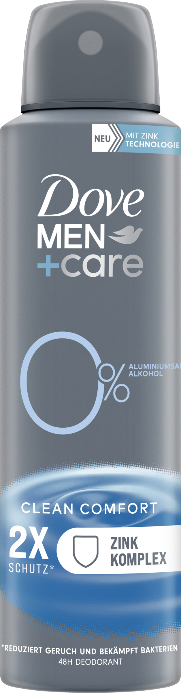 Dove Men+Care Clean Comfort mit Zink-Komplex Deospray