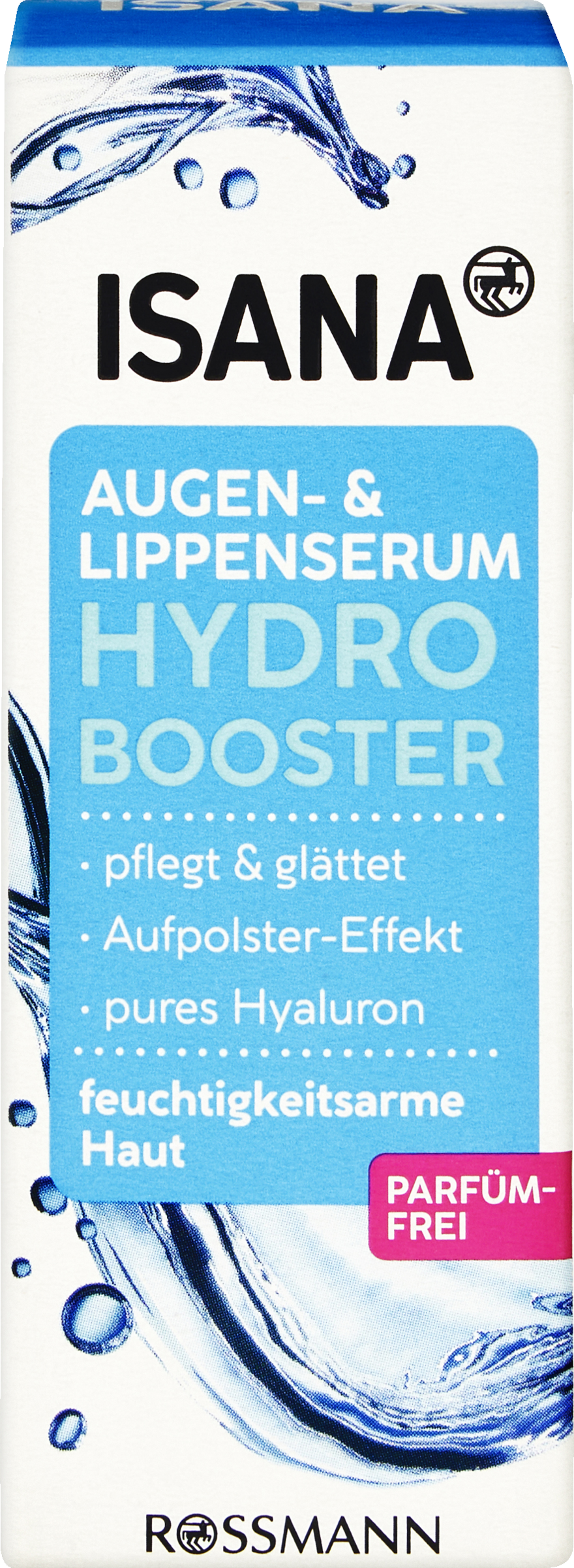ISANA Hydro Booster Augen-& Lippenserum