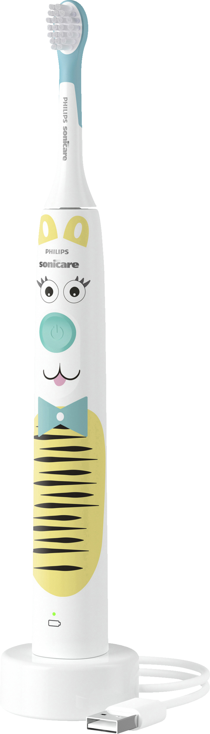 فرشاة أسنان كهربائية للأطفال من سن 3 سنوات HX3601/01 2