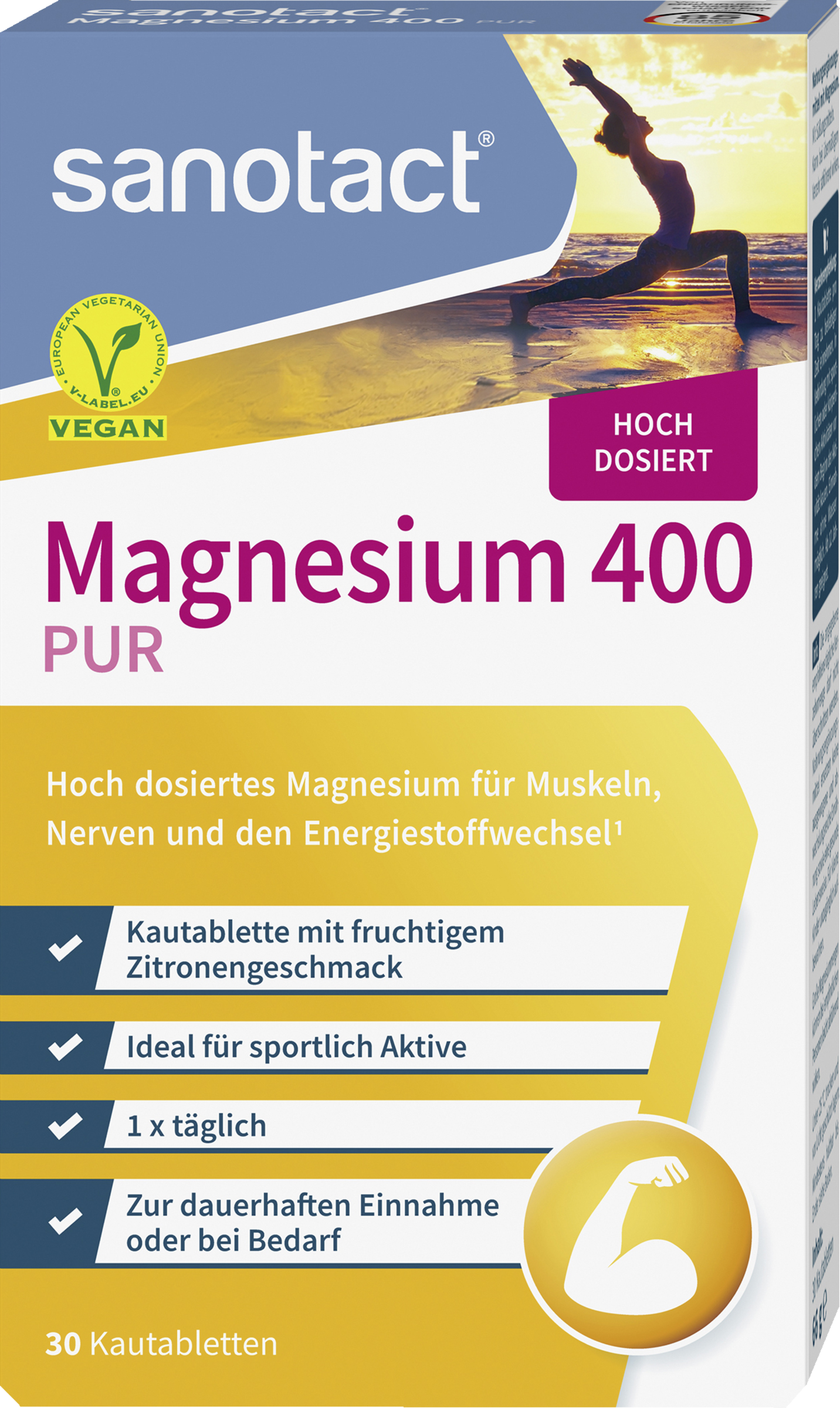 sanotact® Magnesium 400 Kautabletten online kaufen rossmann.de