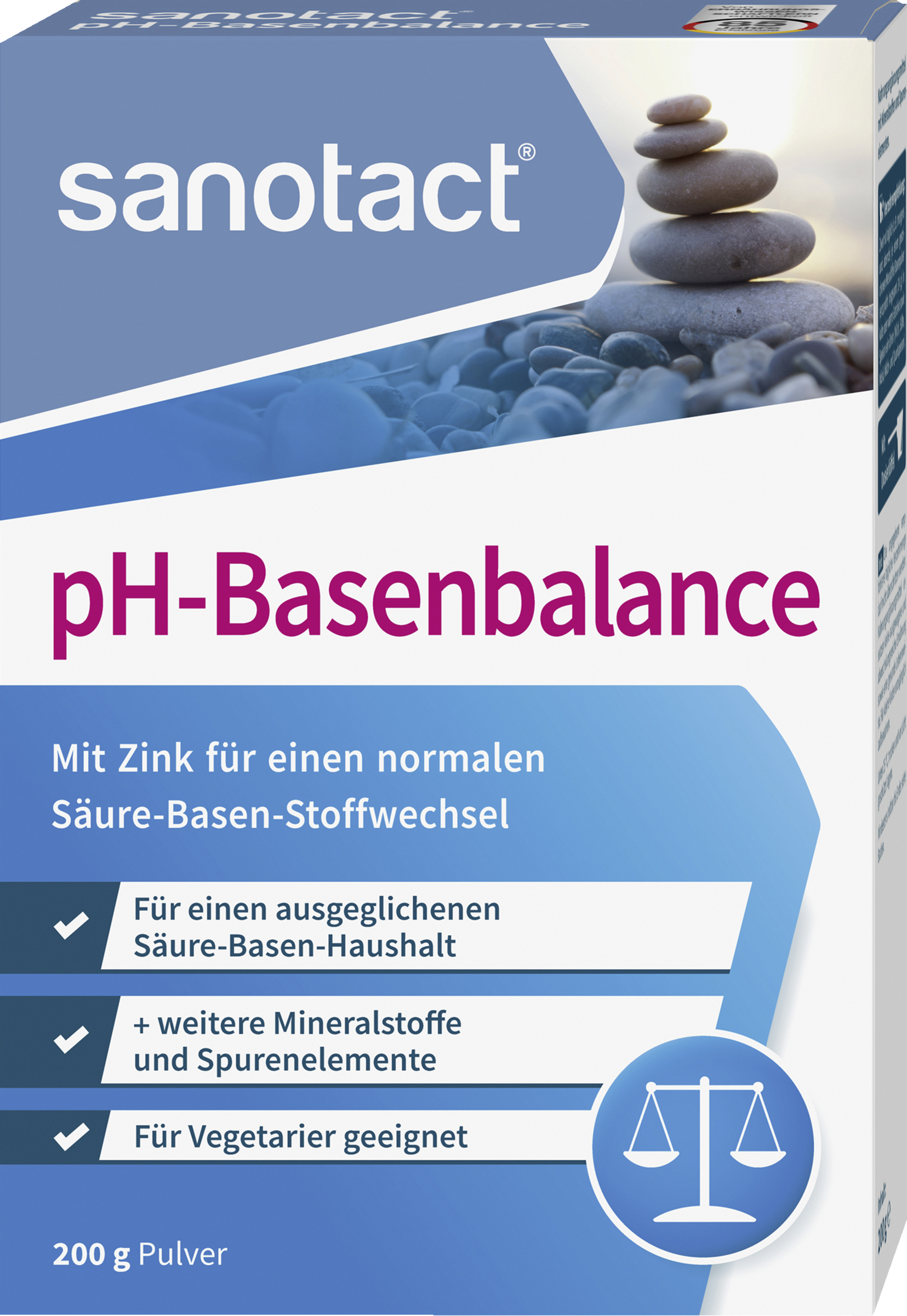 sanotact® pH-Basenbalance Pulver