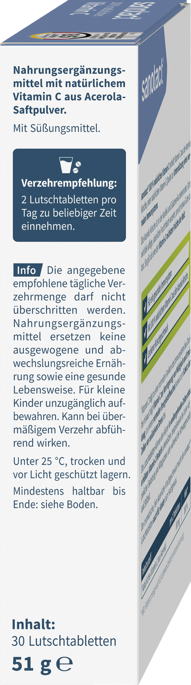 100% أقراص فيتامين سي طبيعية 3