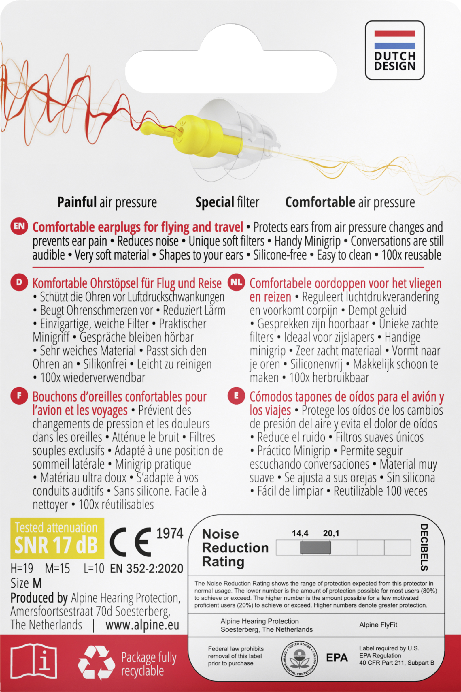 سدادات الأذن FlyFit 2