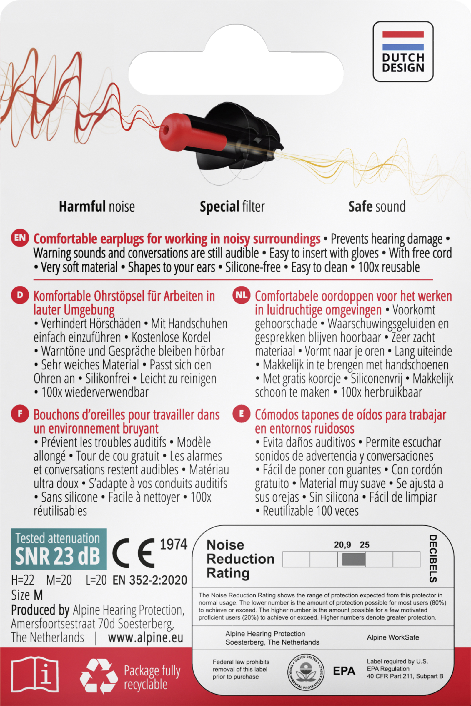 سدادات أذن WorkSafe 2