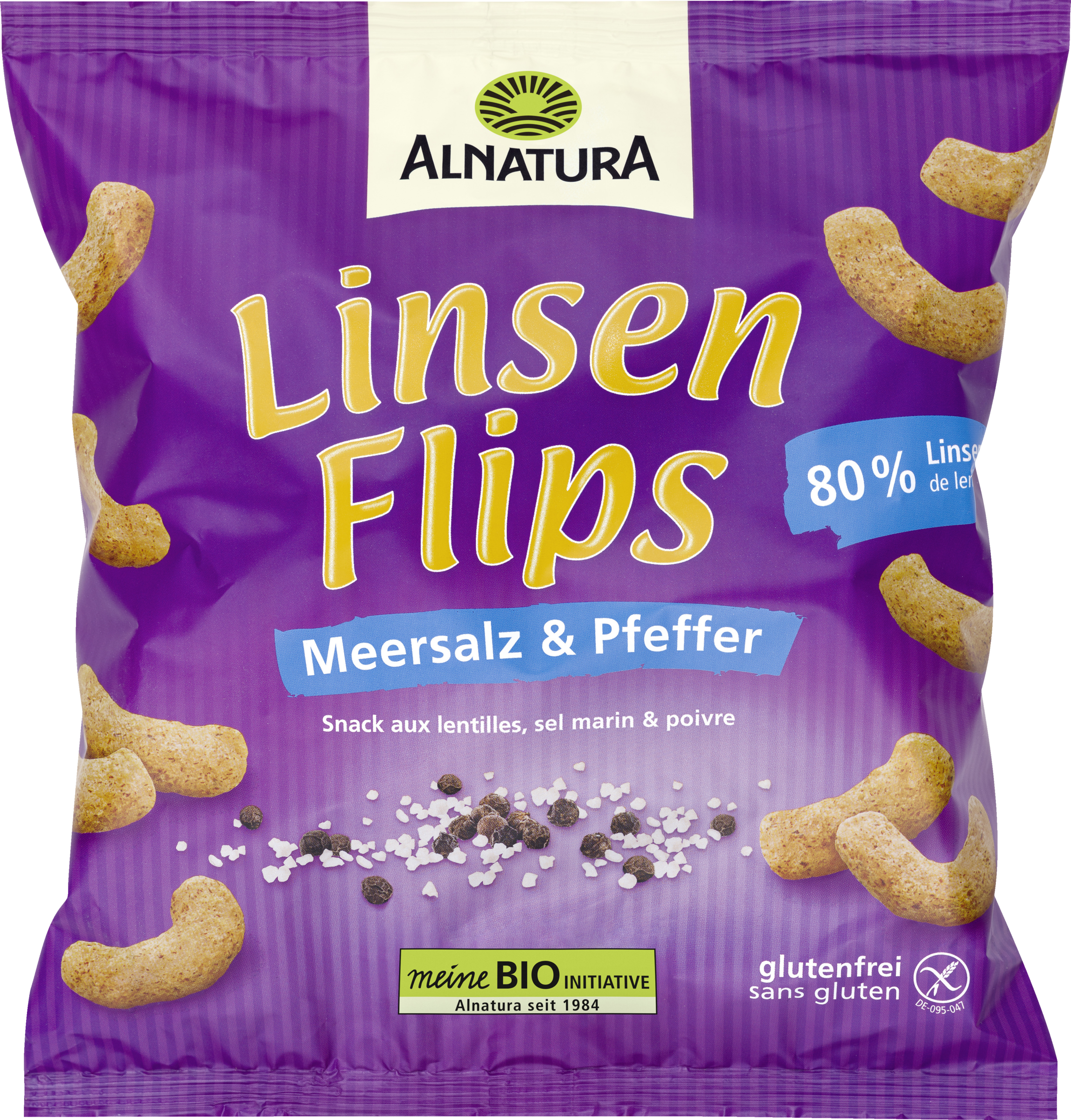 Alnatura Bio Linsen Flips Meersalz & Pfeffer