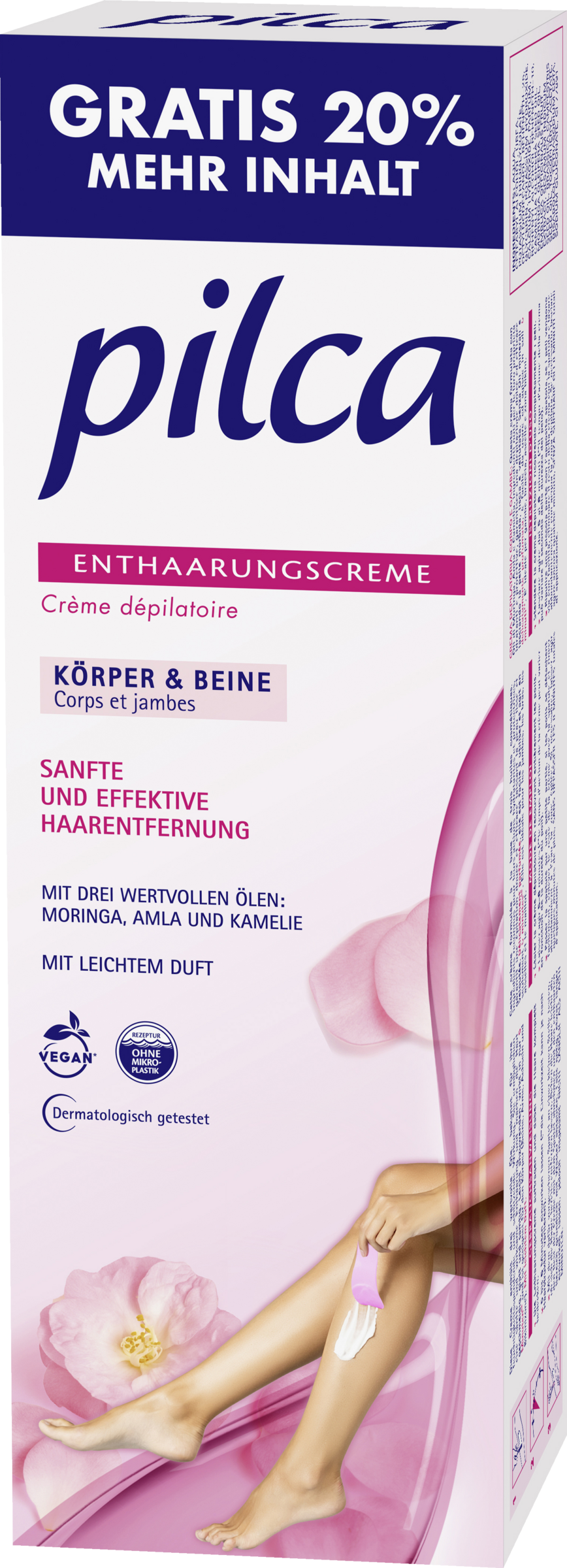 Pilca Enthaarungscreme Körper & Beine
