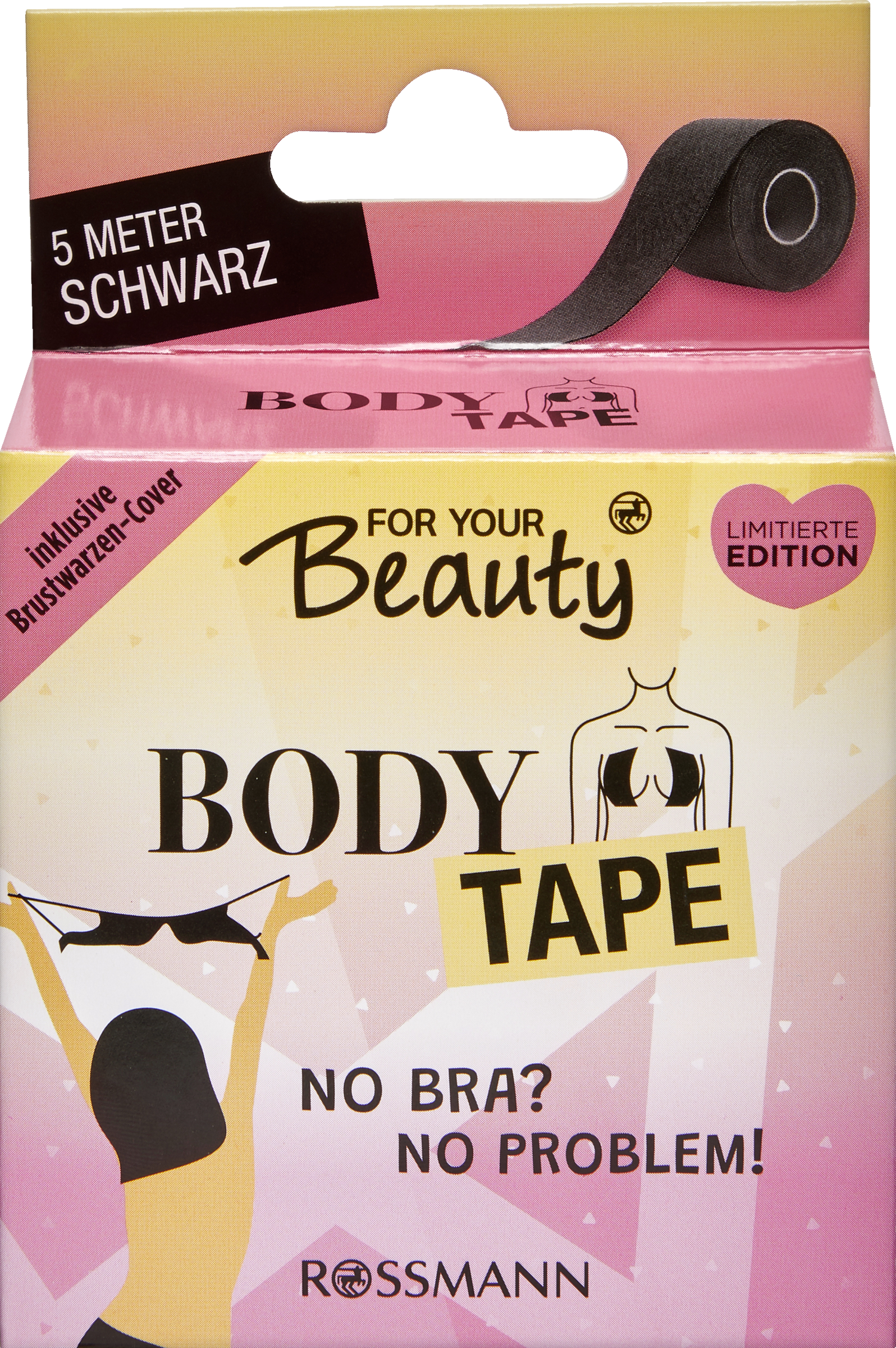 FOR YOUR Beauty Body Tape schwarz