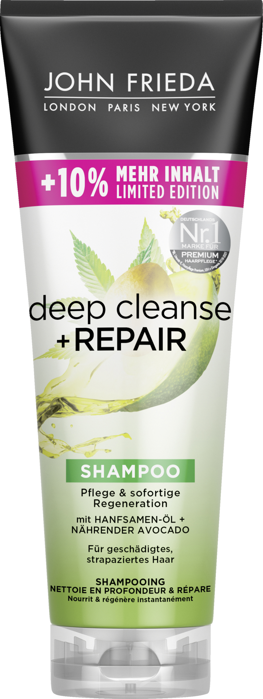 JOHN FRIEDA Shampoo Deep Cleanse + REPAIR rossmann.de