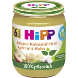 Bio Banane Kokosmilch in Apfel mit Hafer