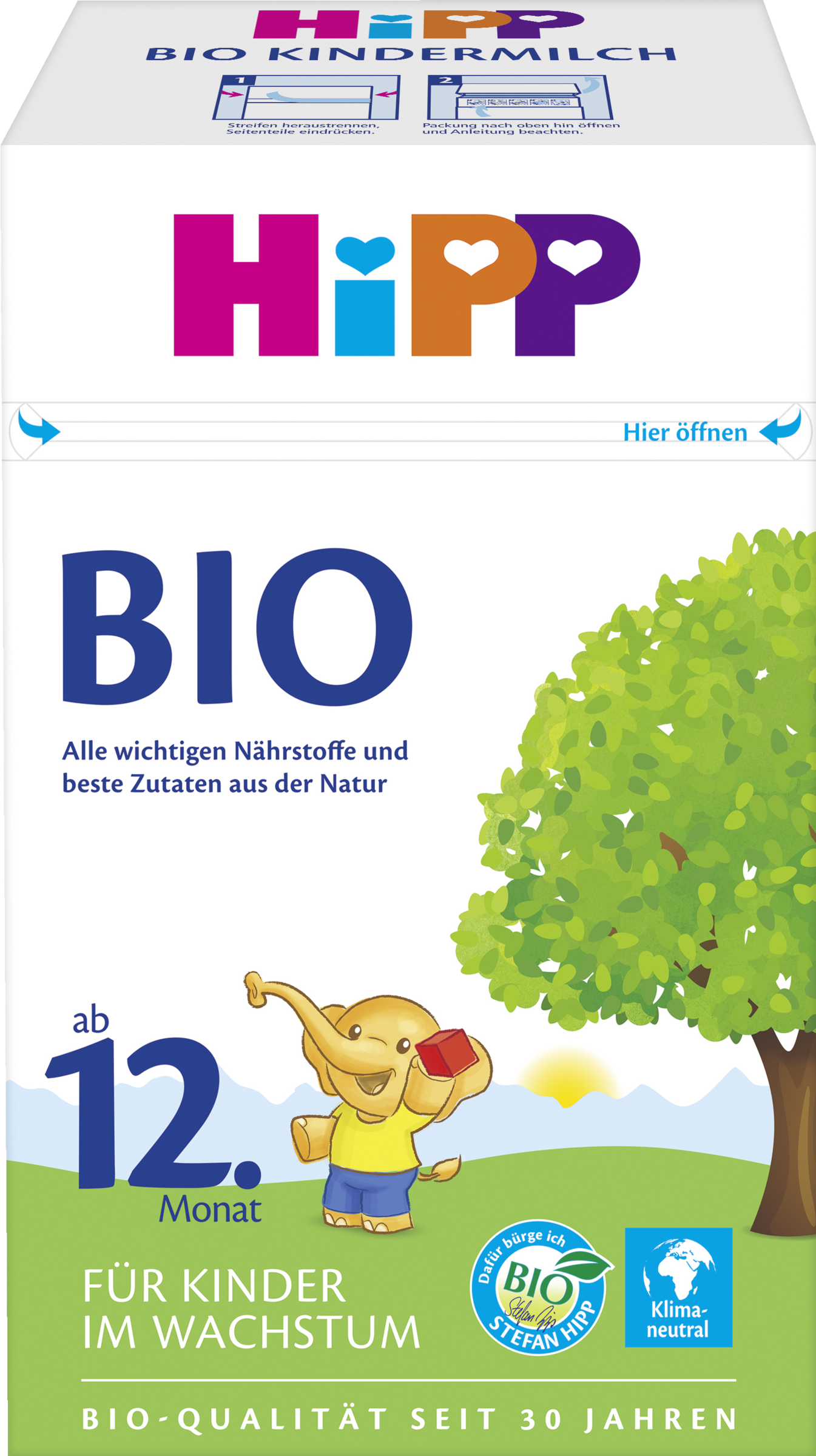 HiPP Bio Kindermilch ab dem 12. Monat