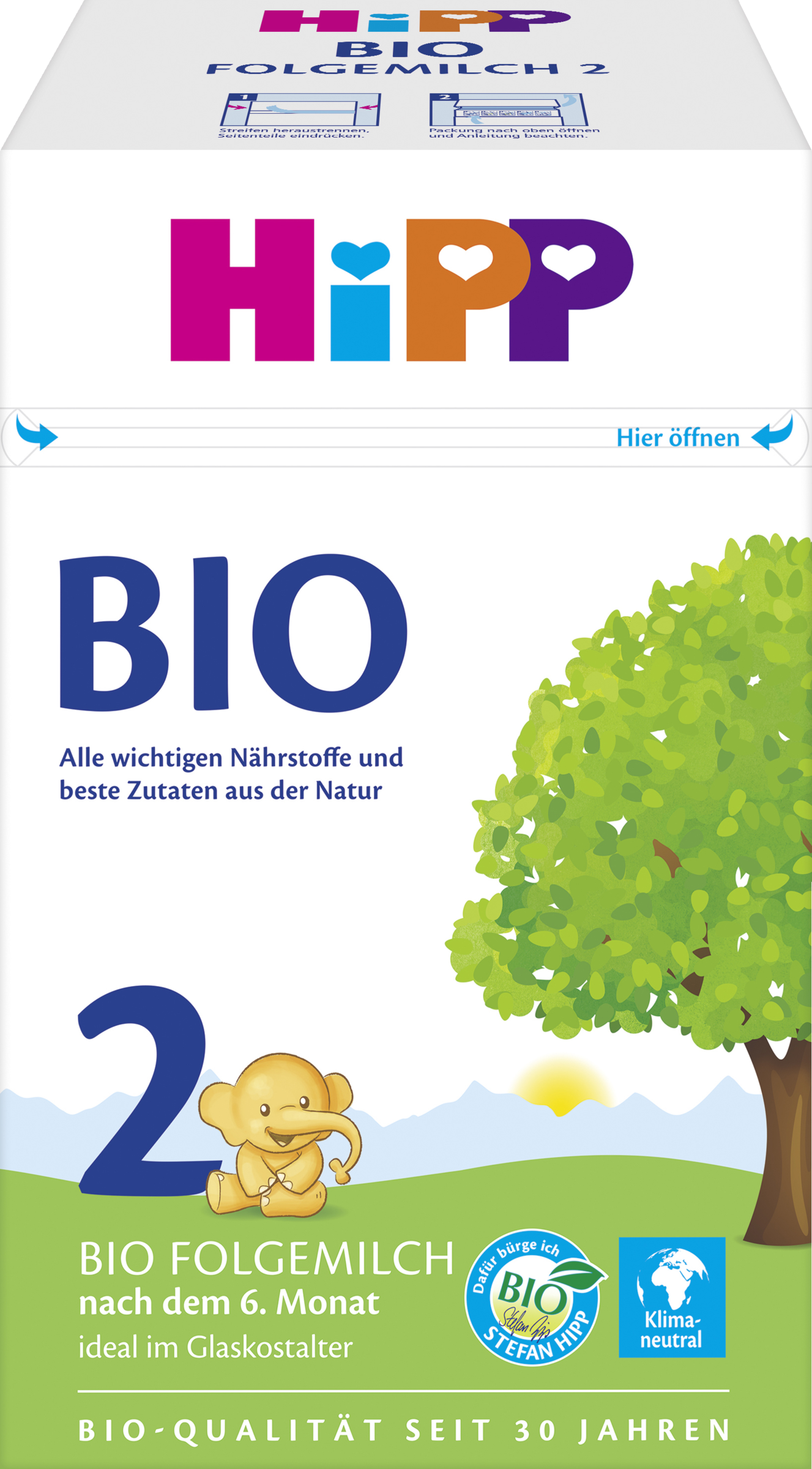 HiPP Bio-Folgemilch 2, nach dem 6. Monat