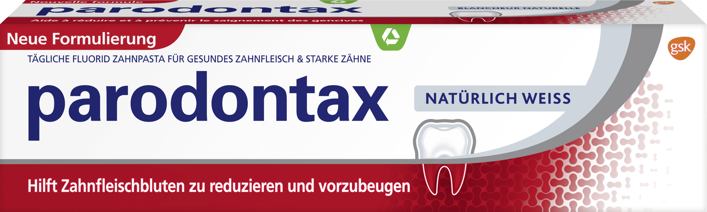Parodontax Natürlich Weiss Zahncreme