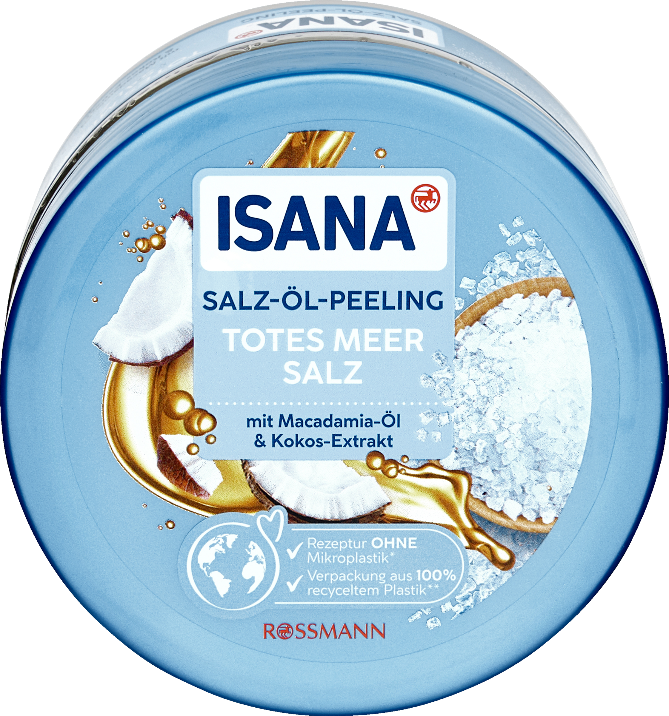 ISANA Salz-Öl-Peeling Totes Meer Salz