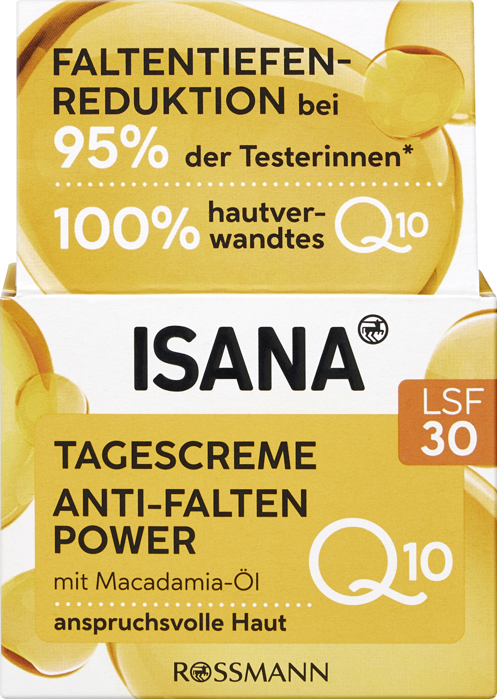 ISANA Q10 Anti-Falten Tagescreme LSF 30