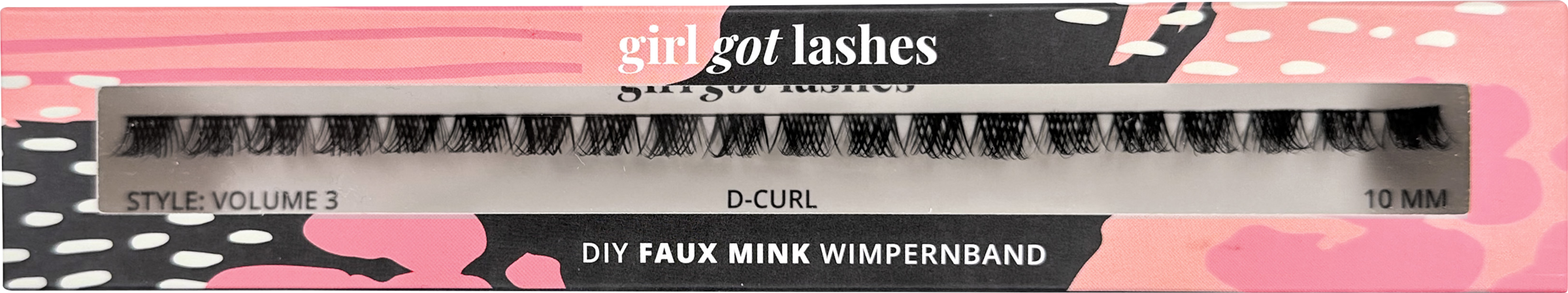 GirlGotLashes DIY Wimpernband Volume 3, 10 mm