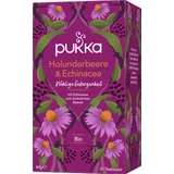 Bio-Früchte-Kräutertee (20 Beutel) Holunderbeere & Echinacea, mit Echinacea und dunkelroten Beeren