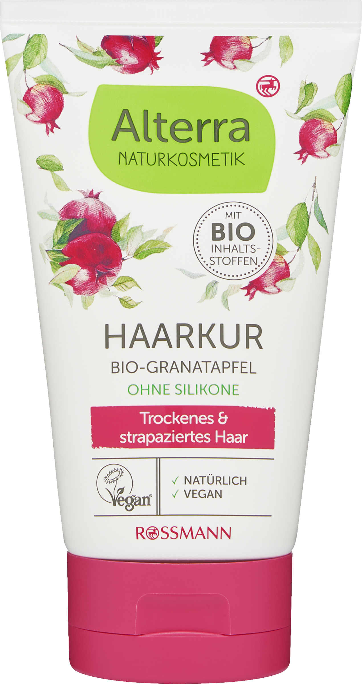 Alterra NATURKOSMETIK Haarkur Bio-Granatapfel & Bio-Aloe Vera