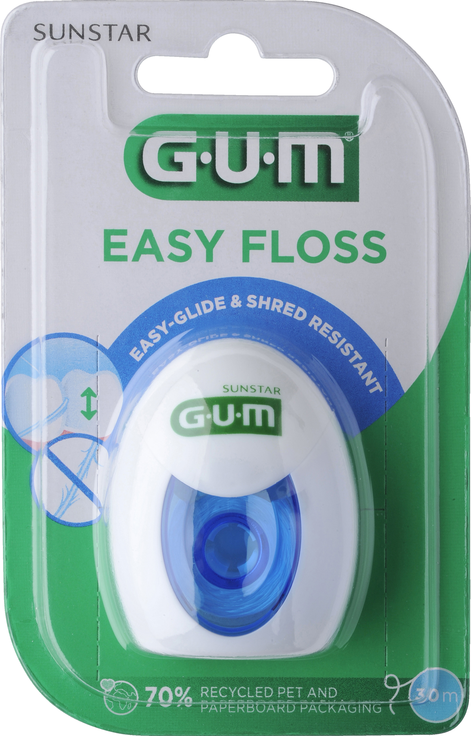 خيط تنظيف أسنان EASY FLOSS، غير مشمع