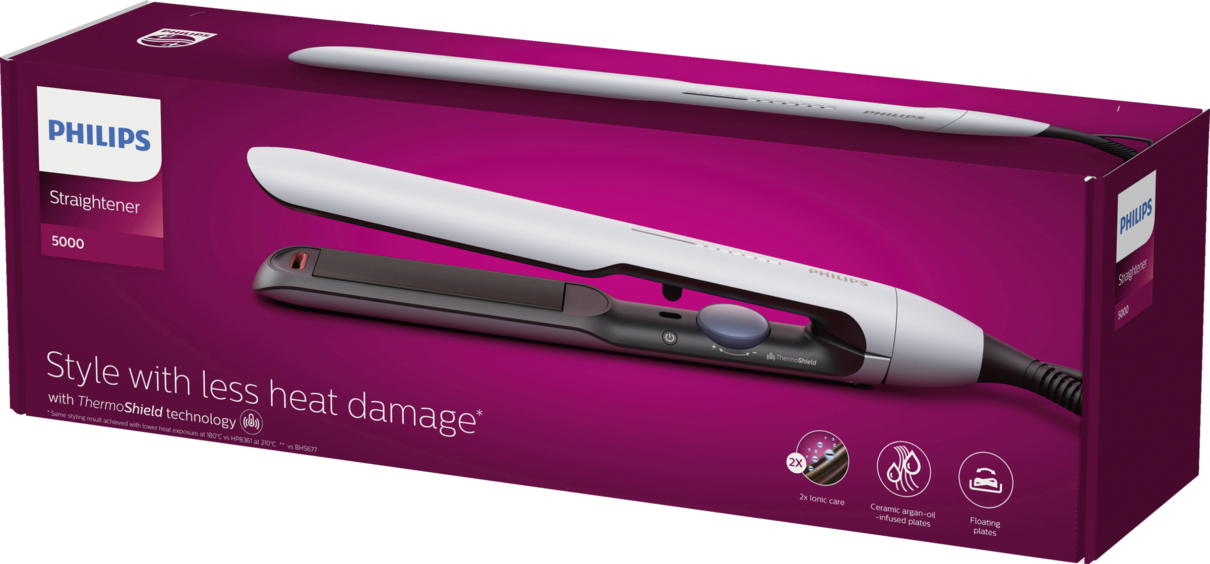 PHILIPS Haarglätter Series 5000 BHS520/00
