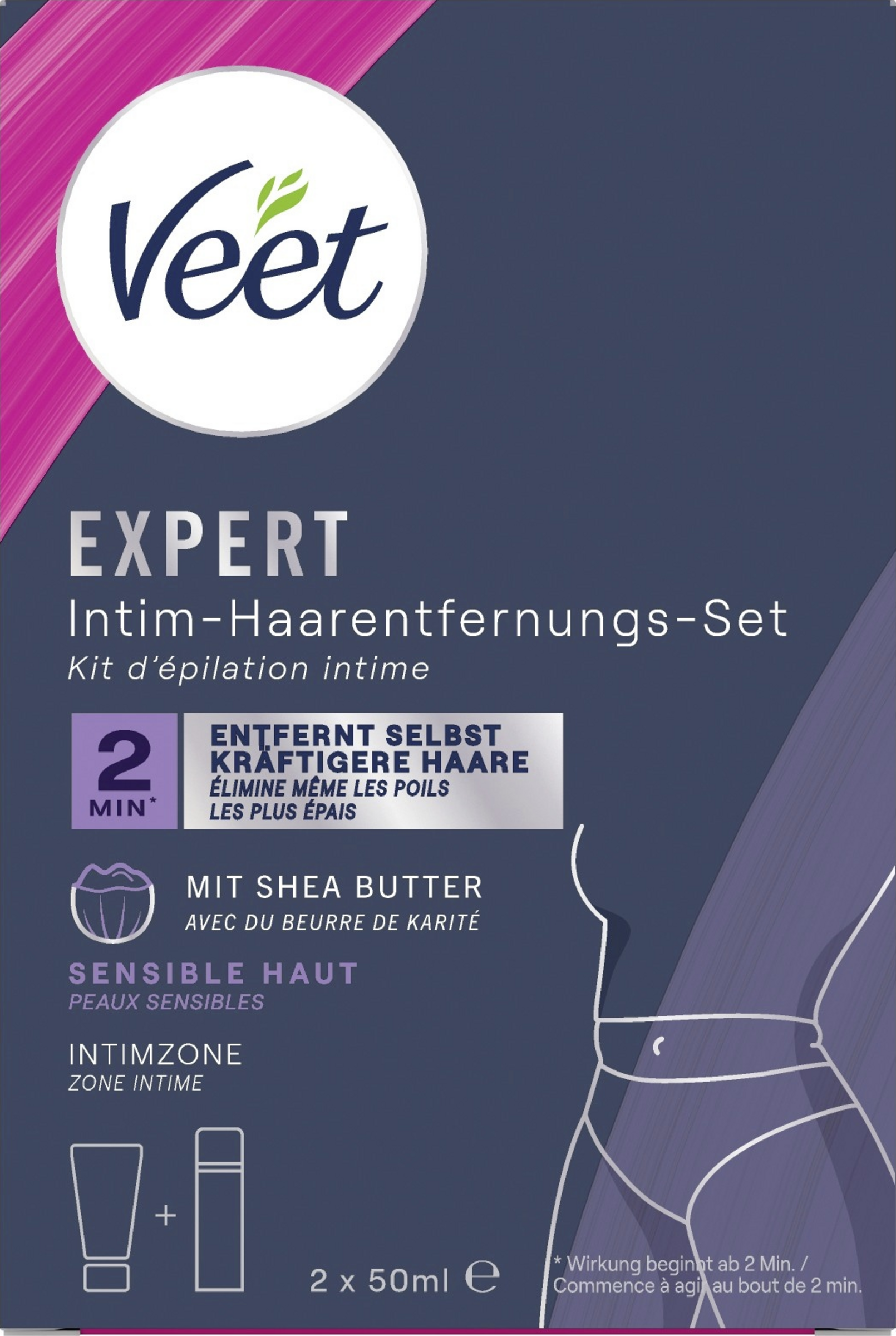 Veet EXPERT Intim-Haarentfernungs-Set