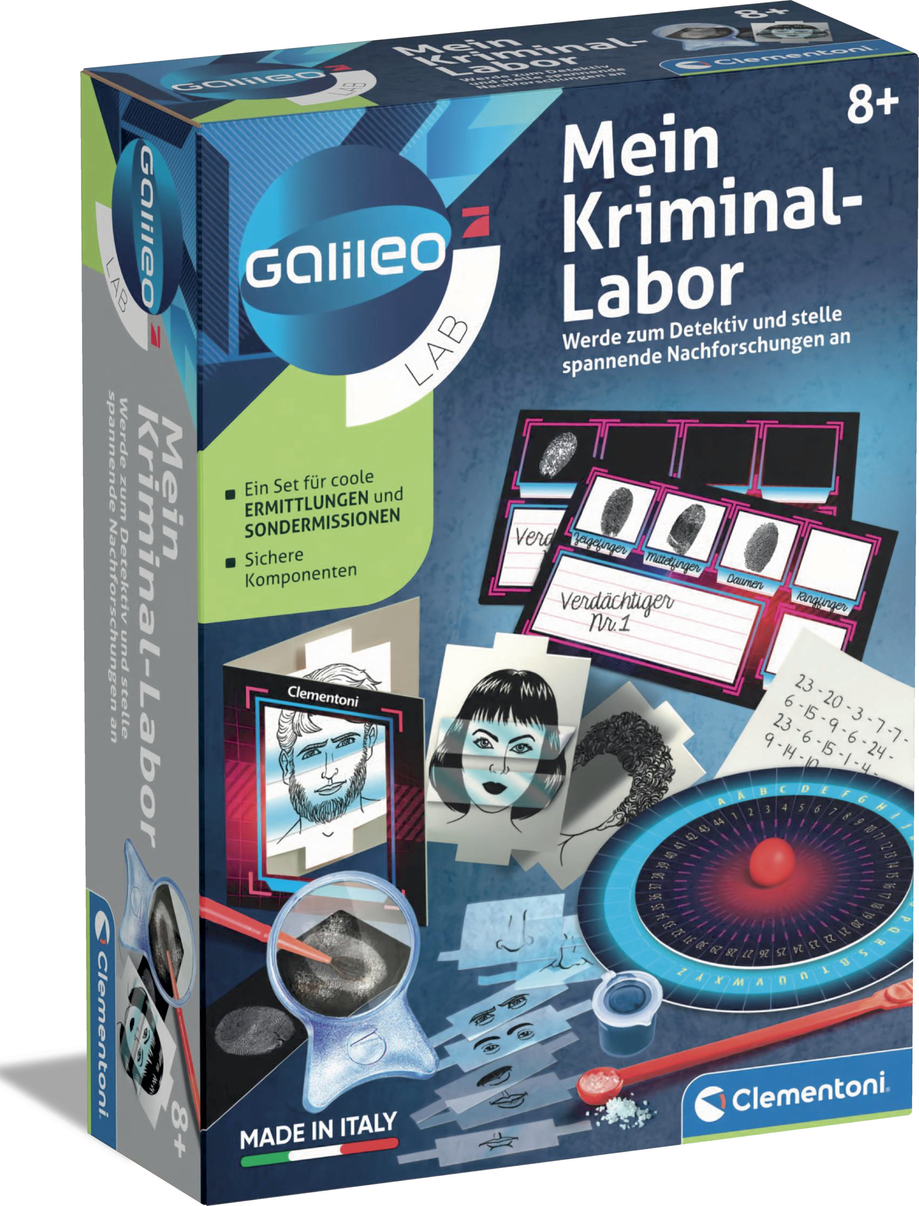 Clementoni Galileo Mein Kriminal Labor