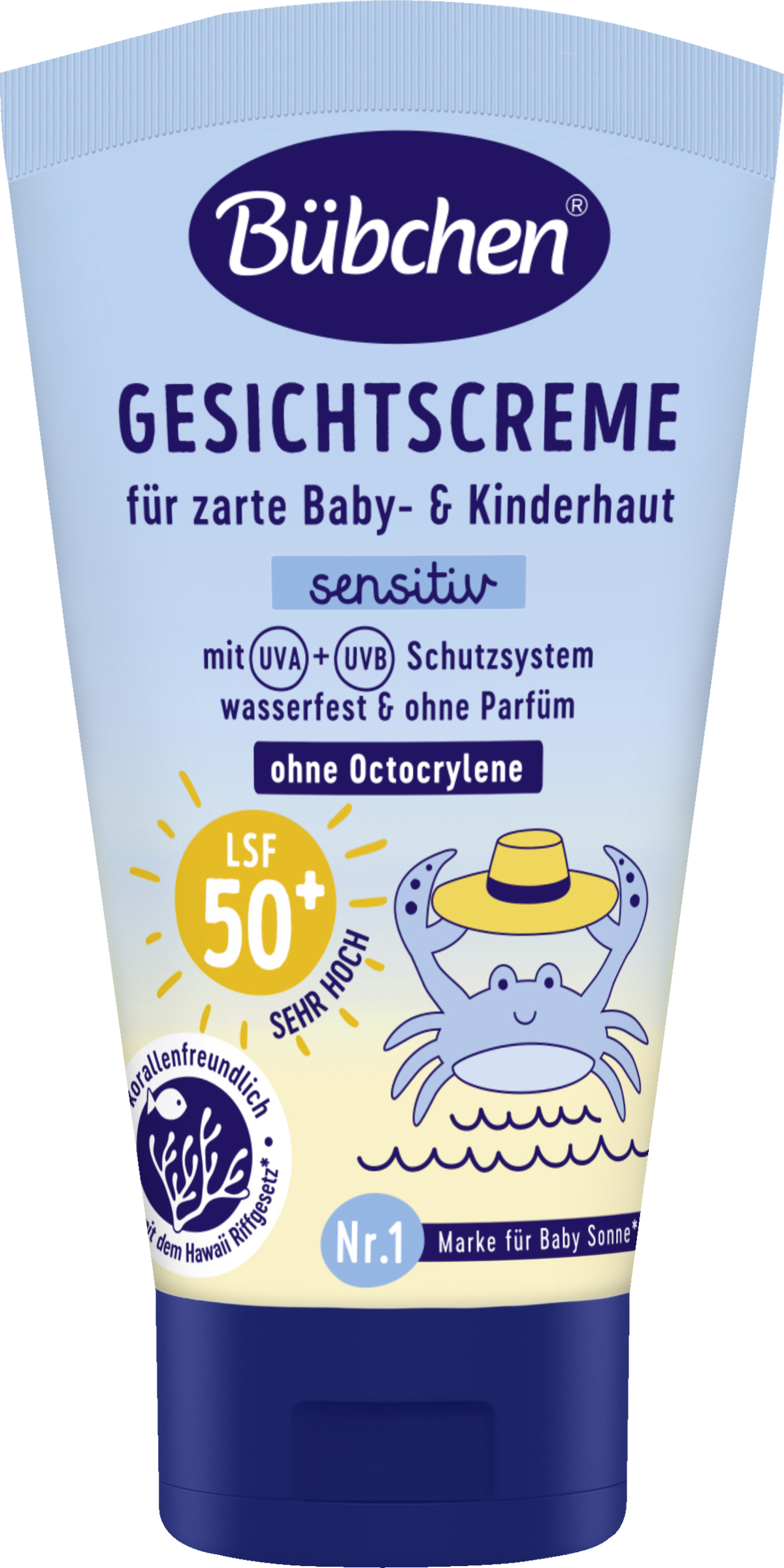 Bübchen Gesichtscreme sensitiv LSF 50+