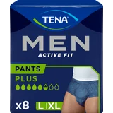 Men Active Fit Pants Plus L