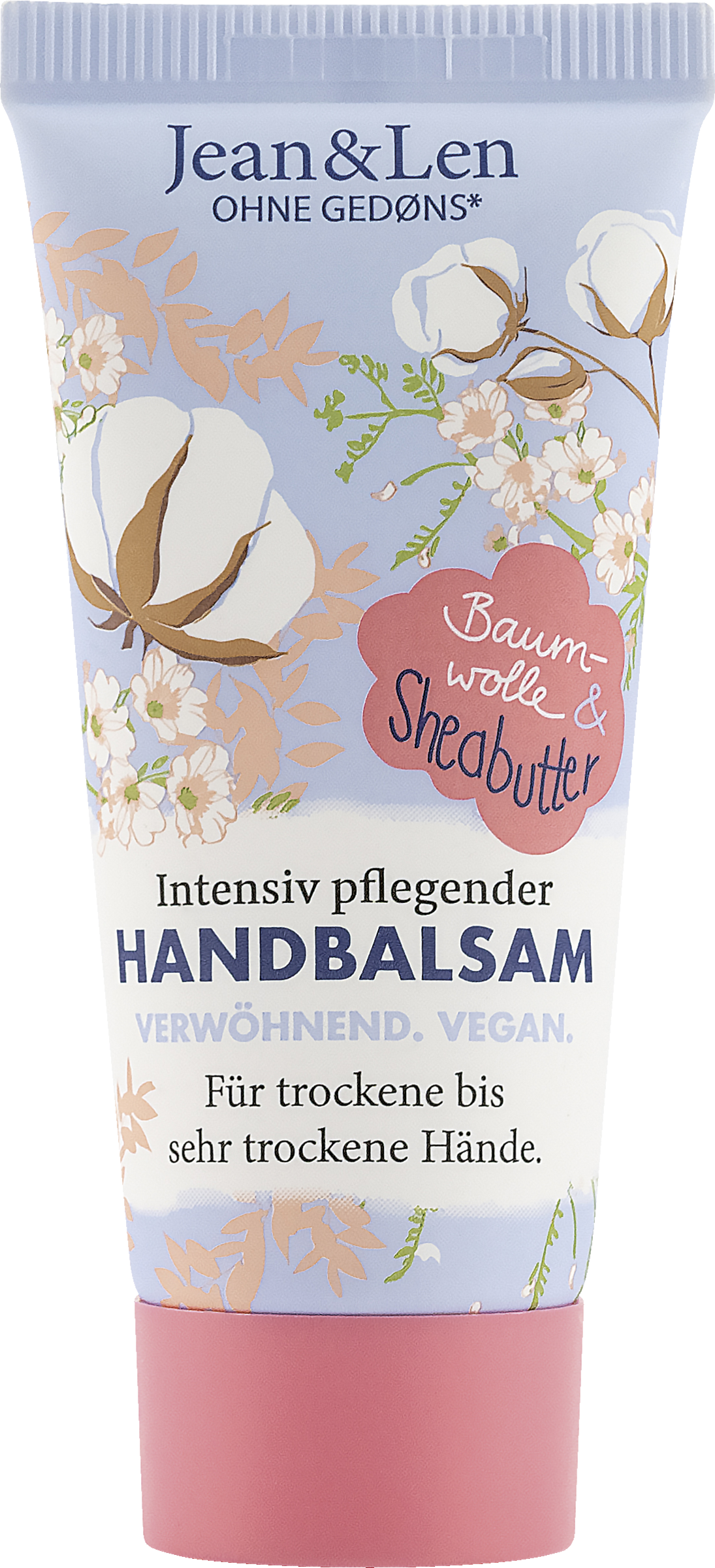 Jean&Len Handbalsam Baumwolle & Sheabutter Reisegröße