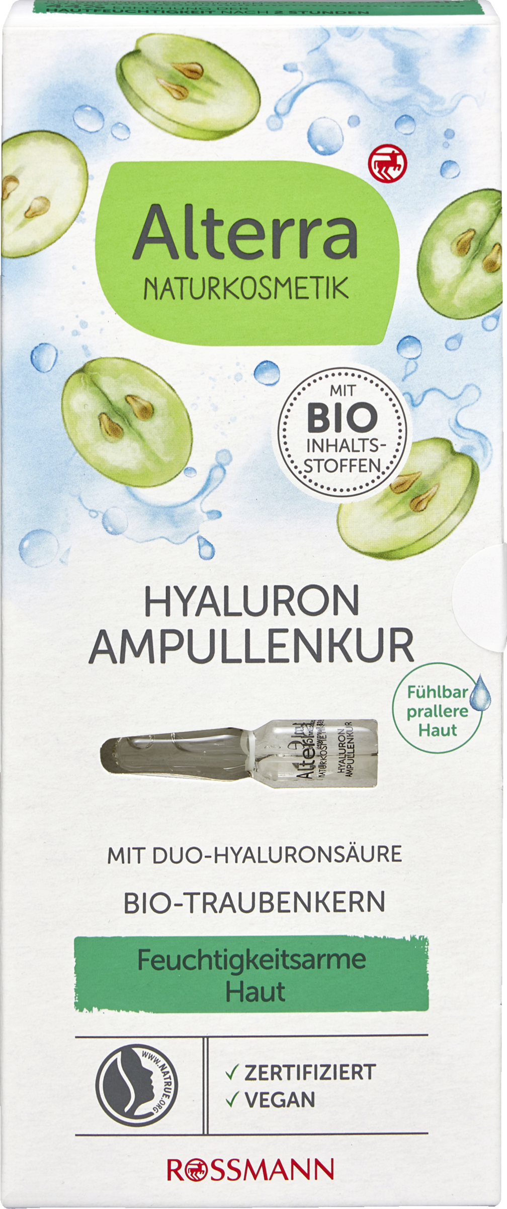 Alterra NATURKOSMETIK Hyaluron Ampullenkur Konzentrat