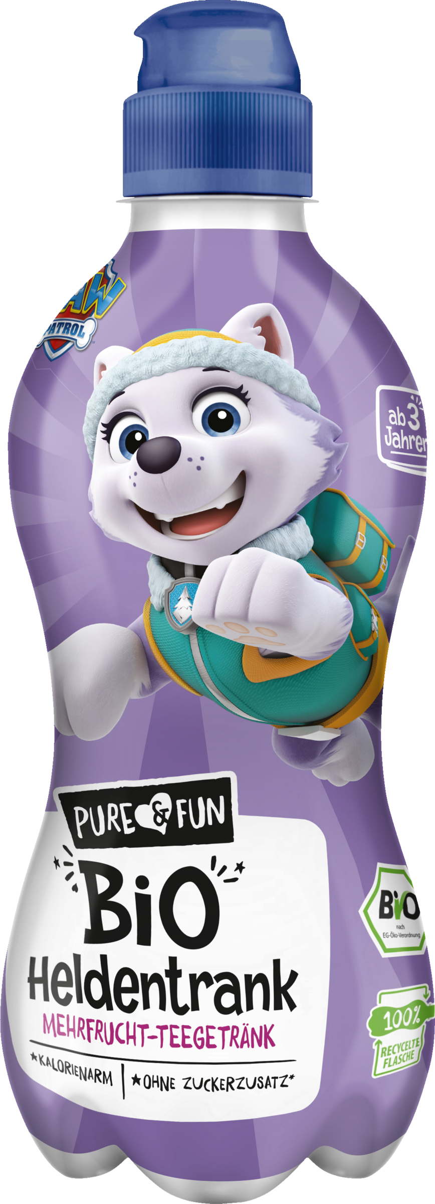 Pure&Fun hejo! PAW Patrol Bio-Getränk aus Früchtetee & Fruchtsaft für Kinder