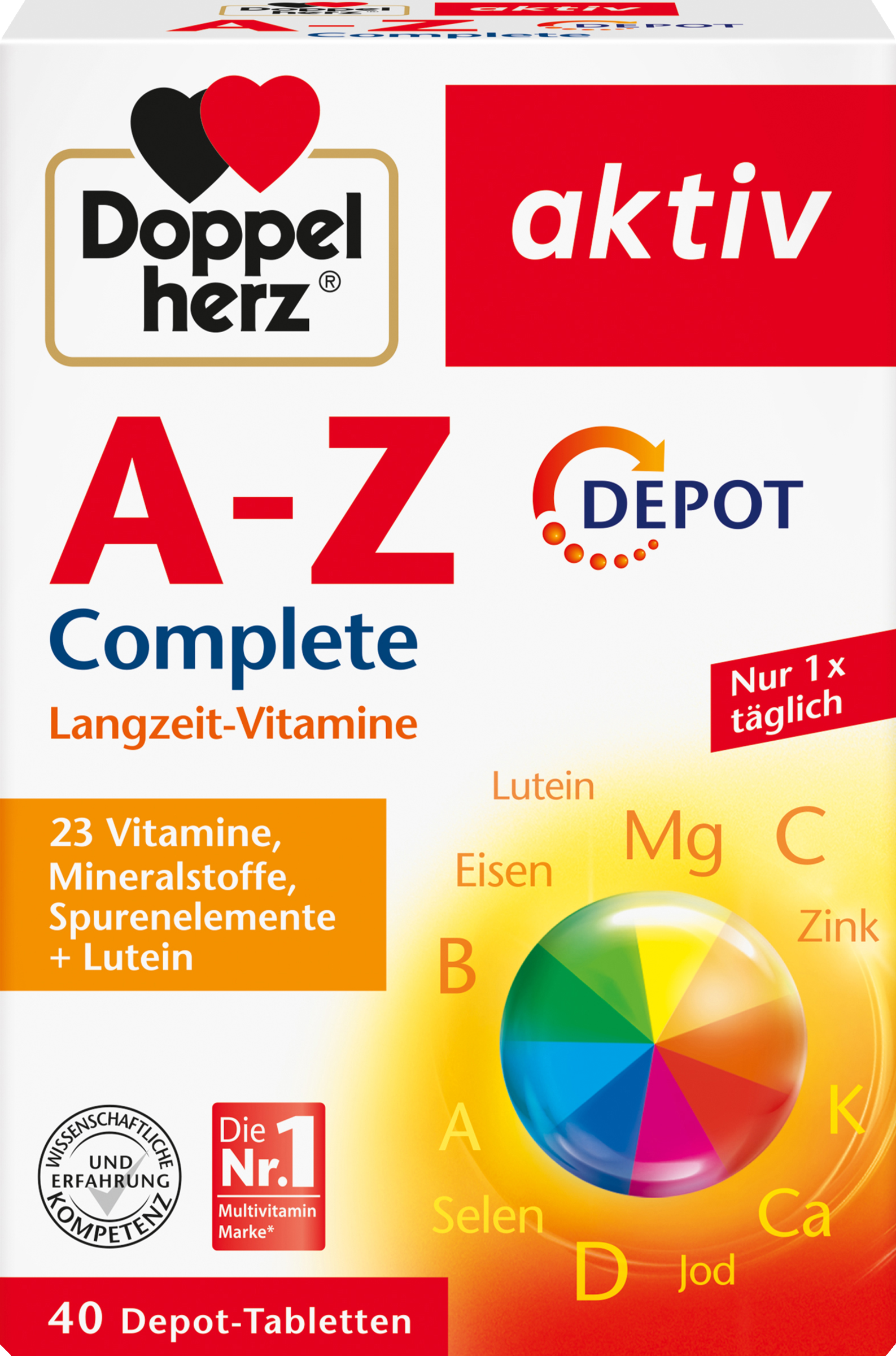 Doppelherz aktiv A-Z Depot Langzeit-Vitamine
