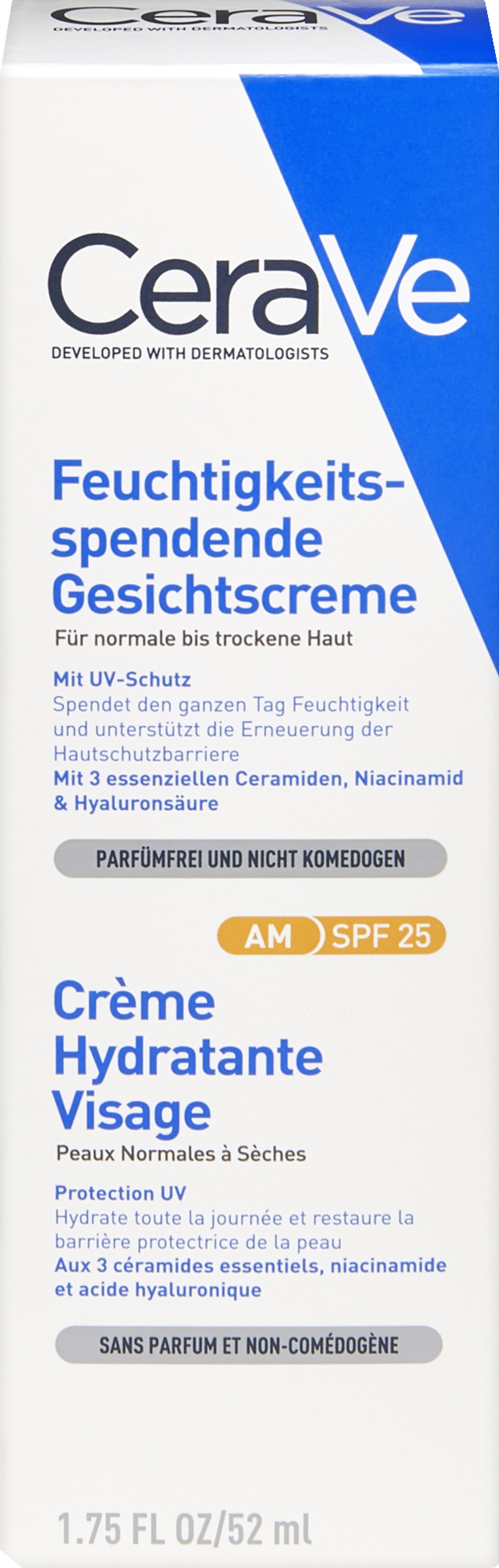 CeraVe Feuchtigkeitsspendende Gesichtscreme LSF25