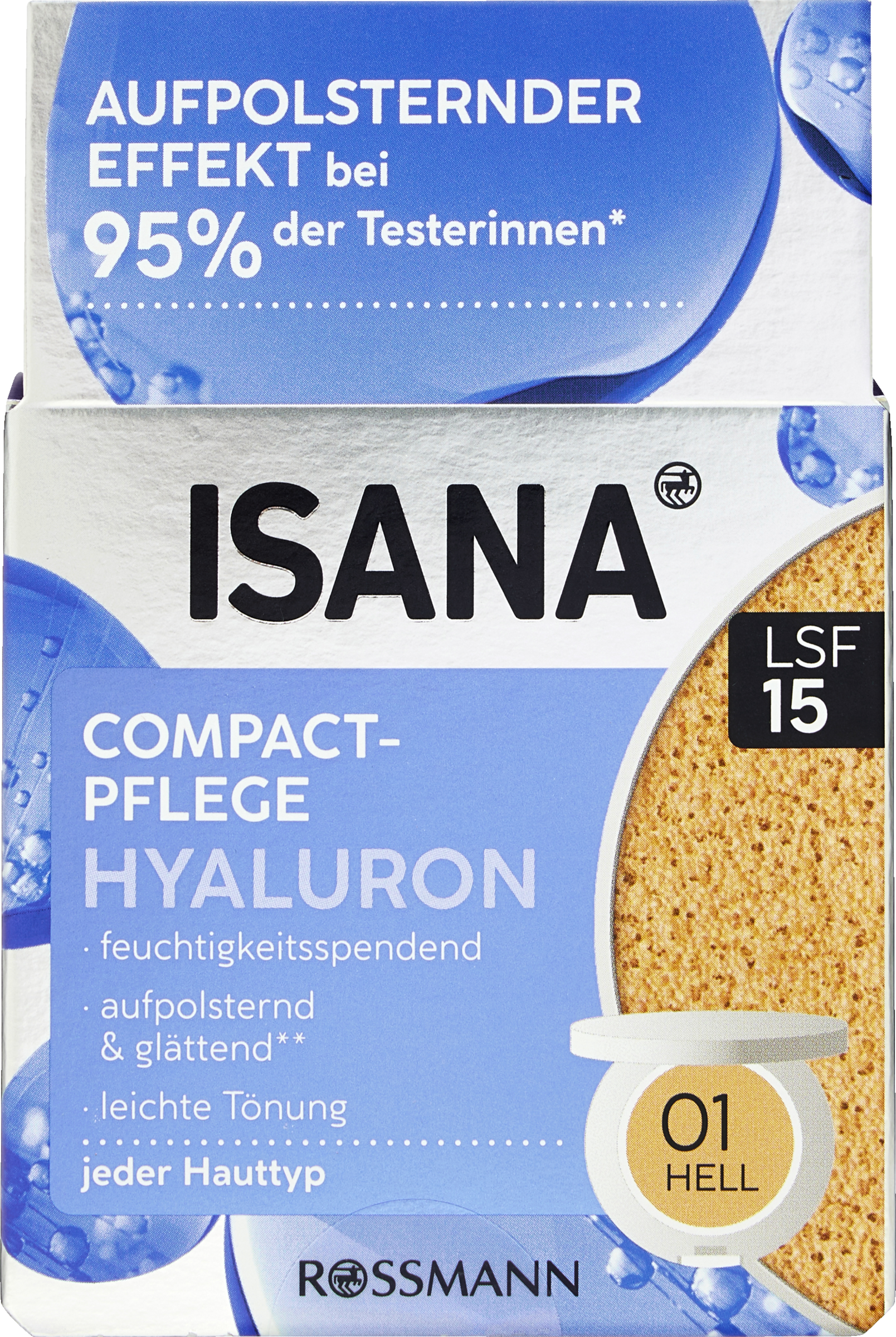 Hyaluron Compact-Pflege 01 Hell