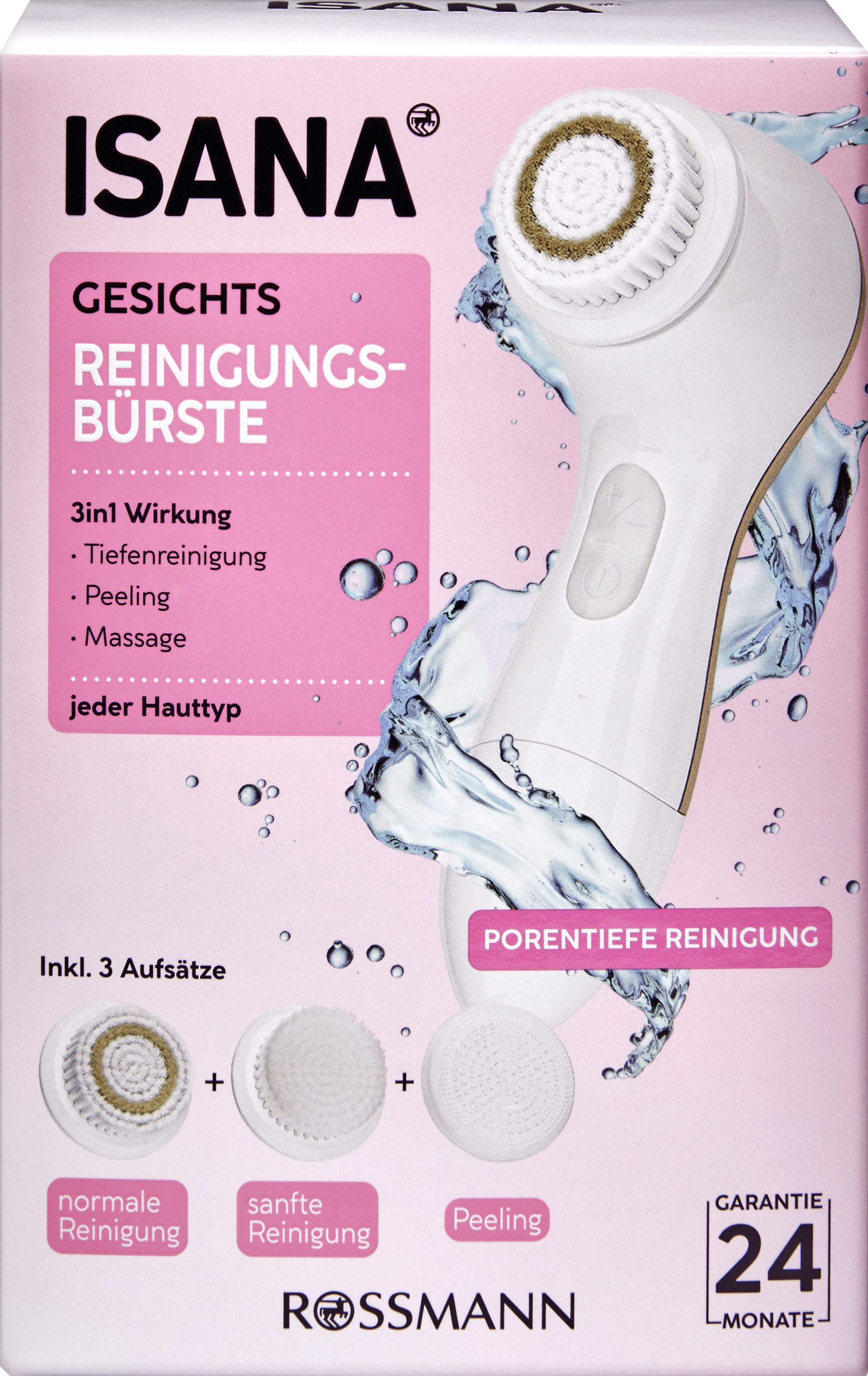 ISANA ISANA GESICHTSREINIGUNGSBÜRSTE