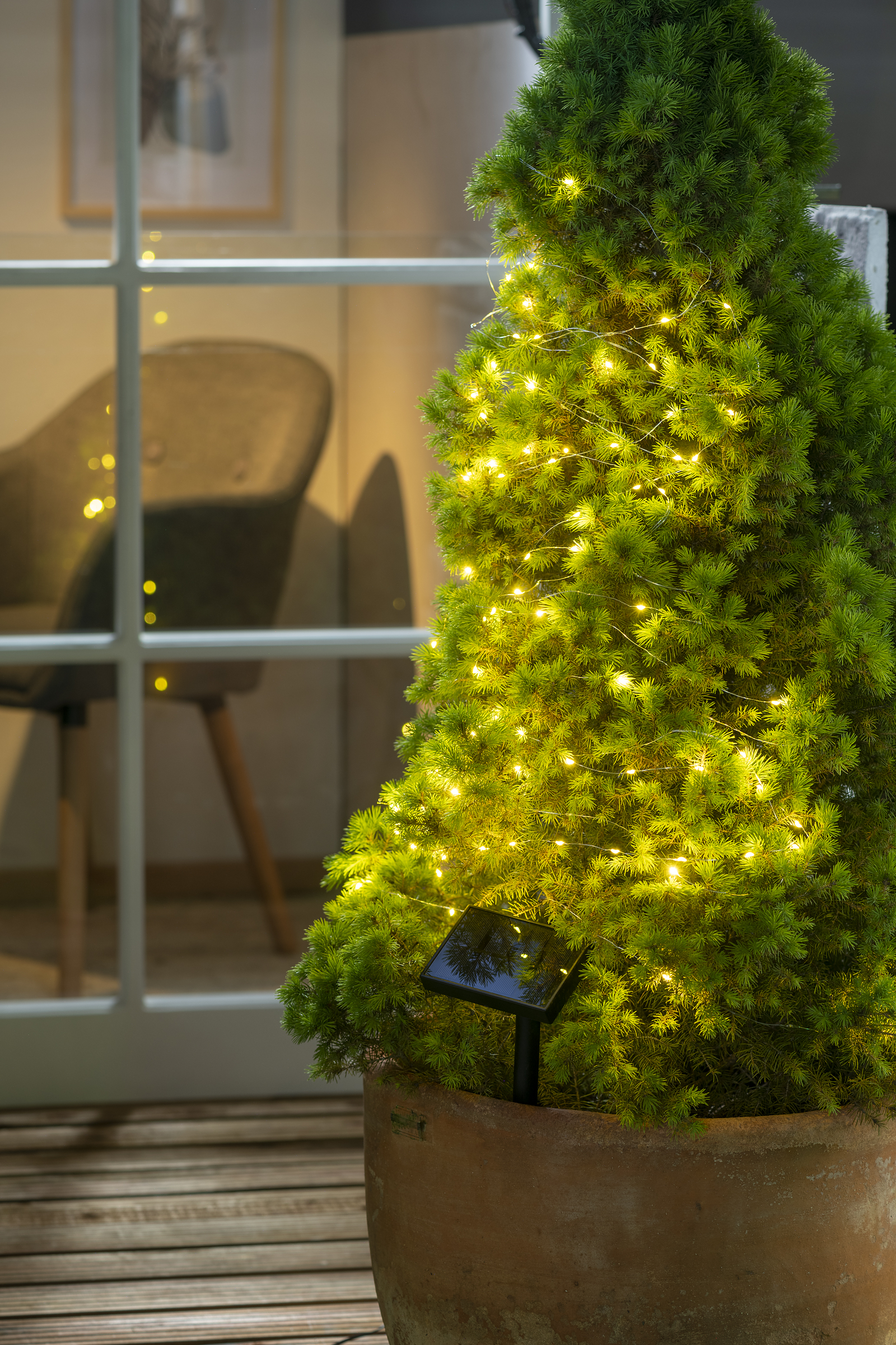 IDEENWELT SolarMetalldrahtLichterkette mit 80 LEDs online kaufen