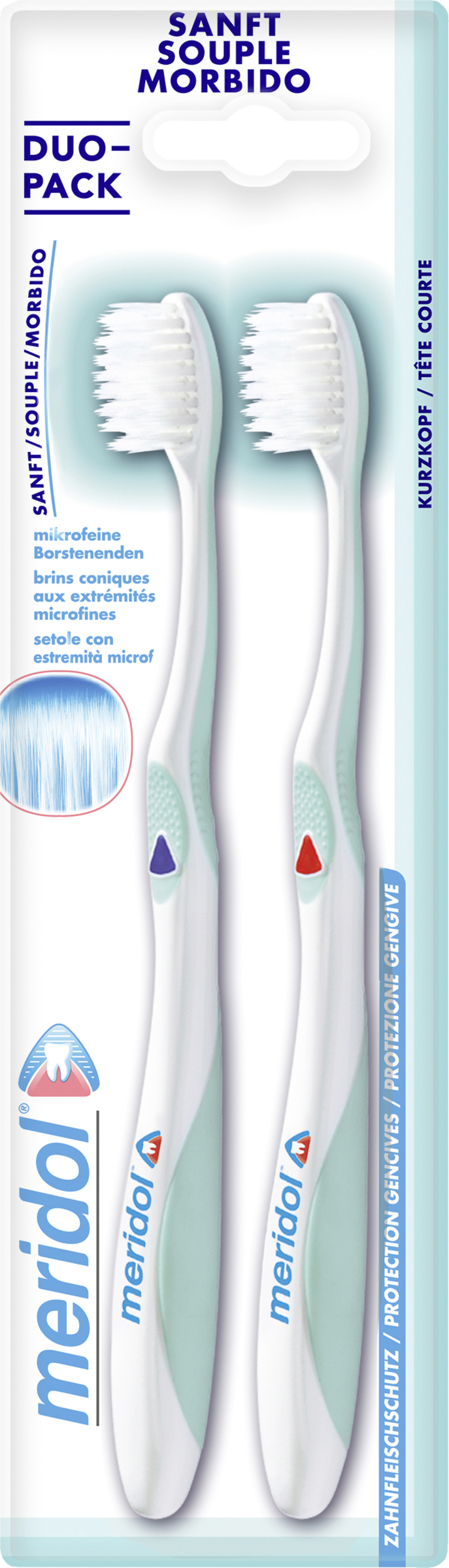 meridol Zahnbürste sanft Doppelpack