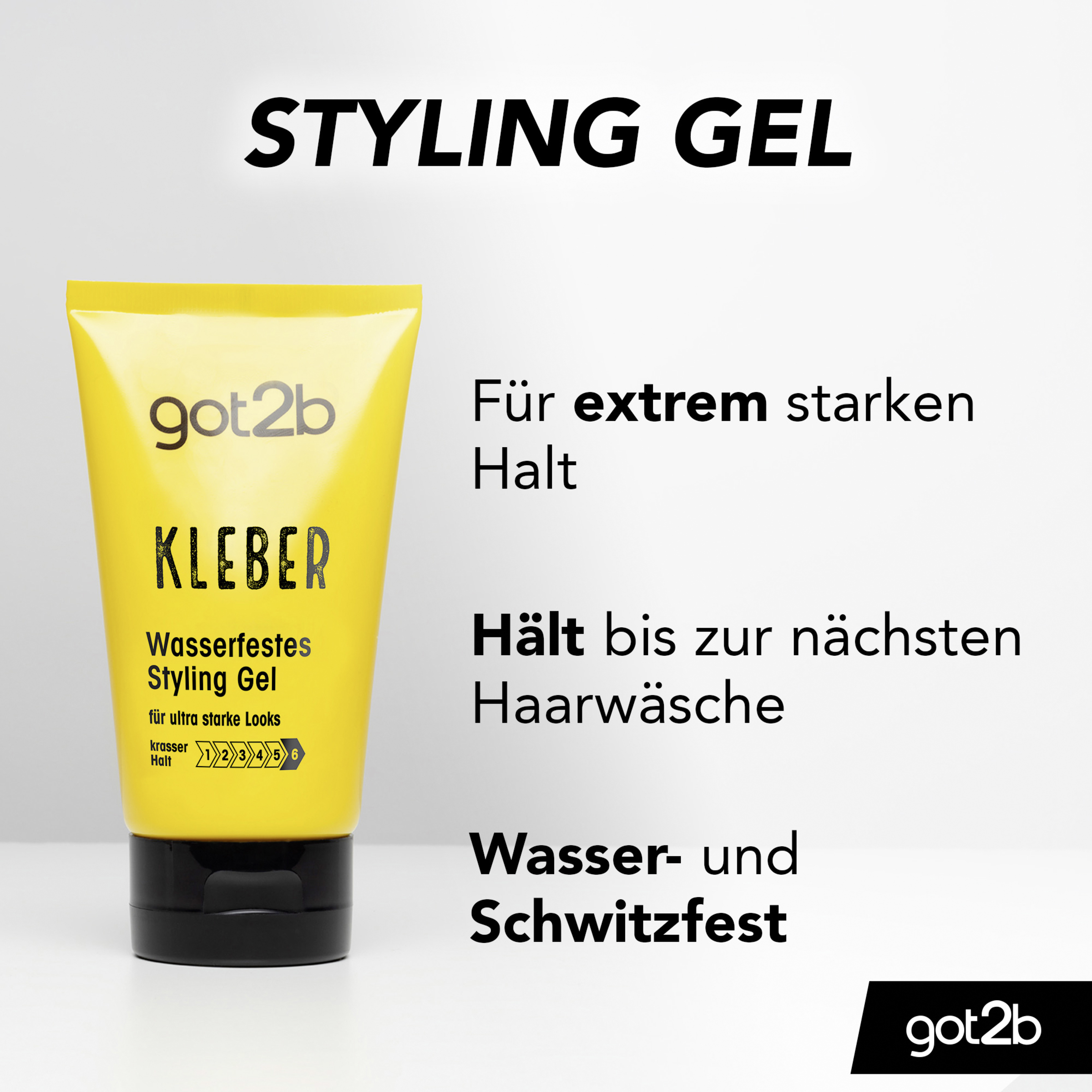 Schwarzkopf got2b Kleber Wasserfestes Styling Gel online kaufen