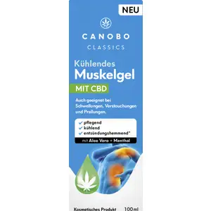 جل العضلات المبرد مع CBD