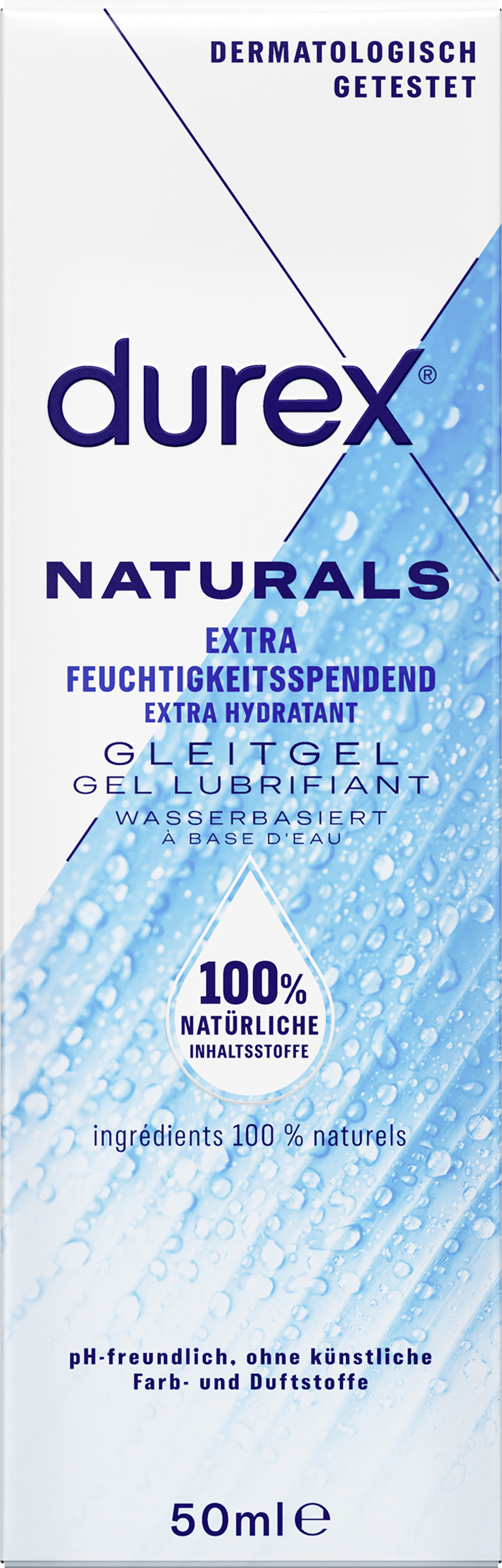 Durex Naturals Gleitgel Extra Feuchtigkeitsspendend